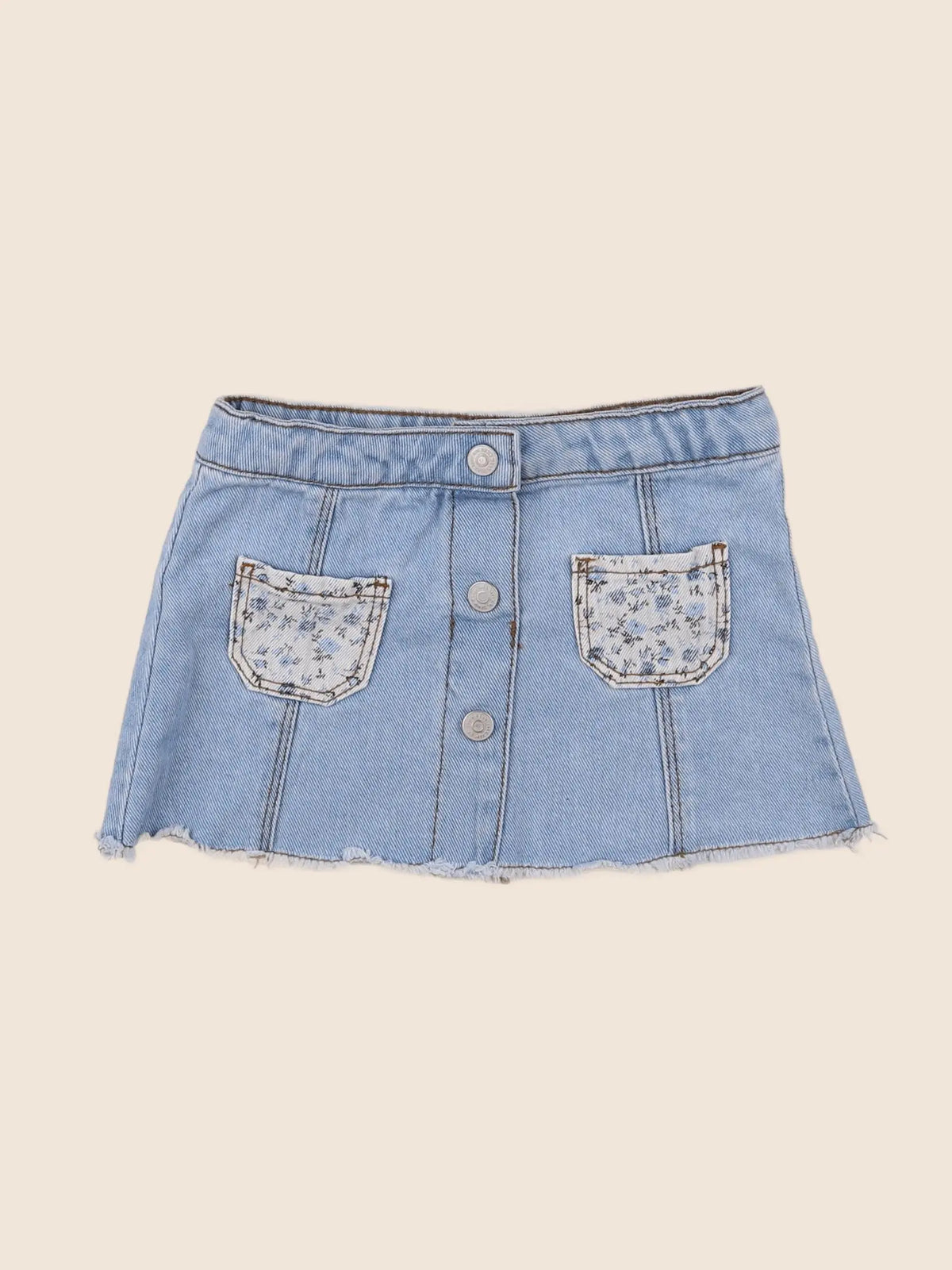 Zara - jupe bleu - 12/18 mois