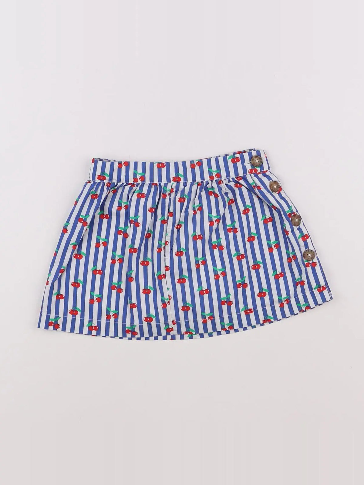 Benetton - jupe bleu - 12 mois