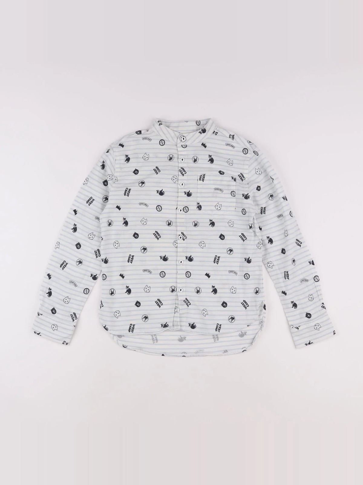 Monoprix - chemise blanc - 8 ans