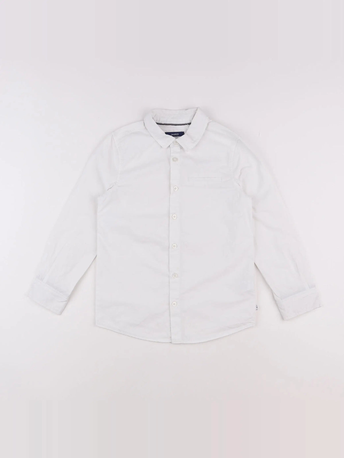 Okaidi - chemise blanc - 8 ans