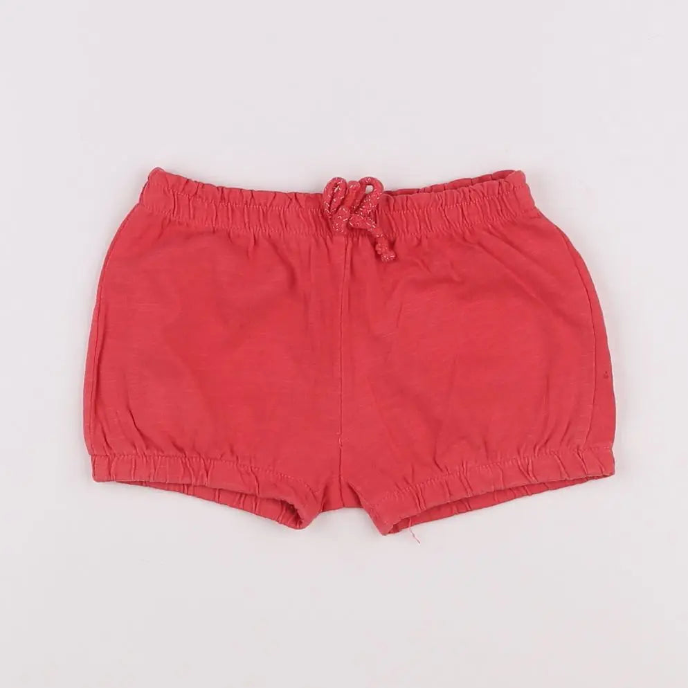Vertbaudet - short rose - 18 mois