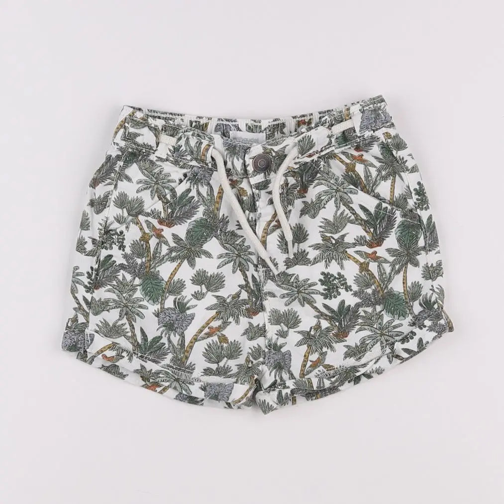 Vertbaudet - short blanc - 12 mois