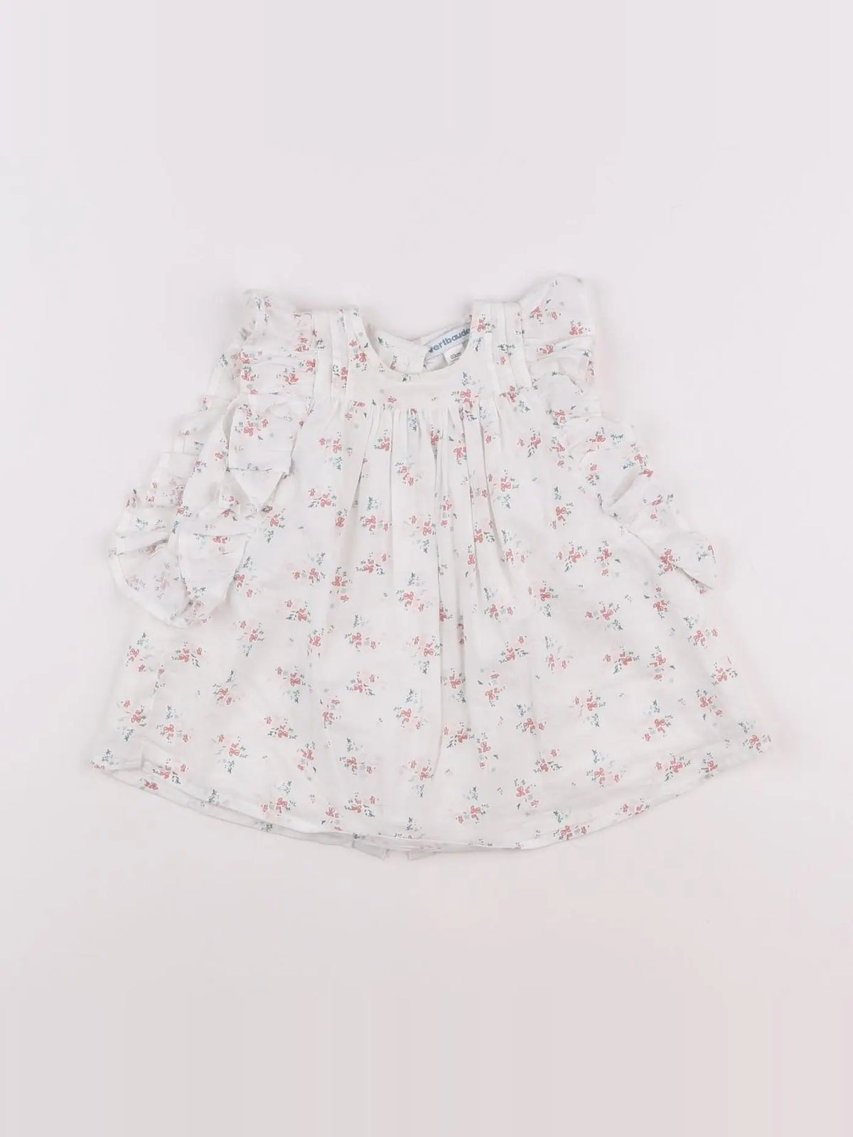 Vertbaudet - robe blanc - 3 mois