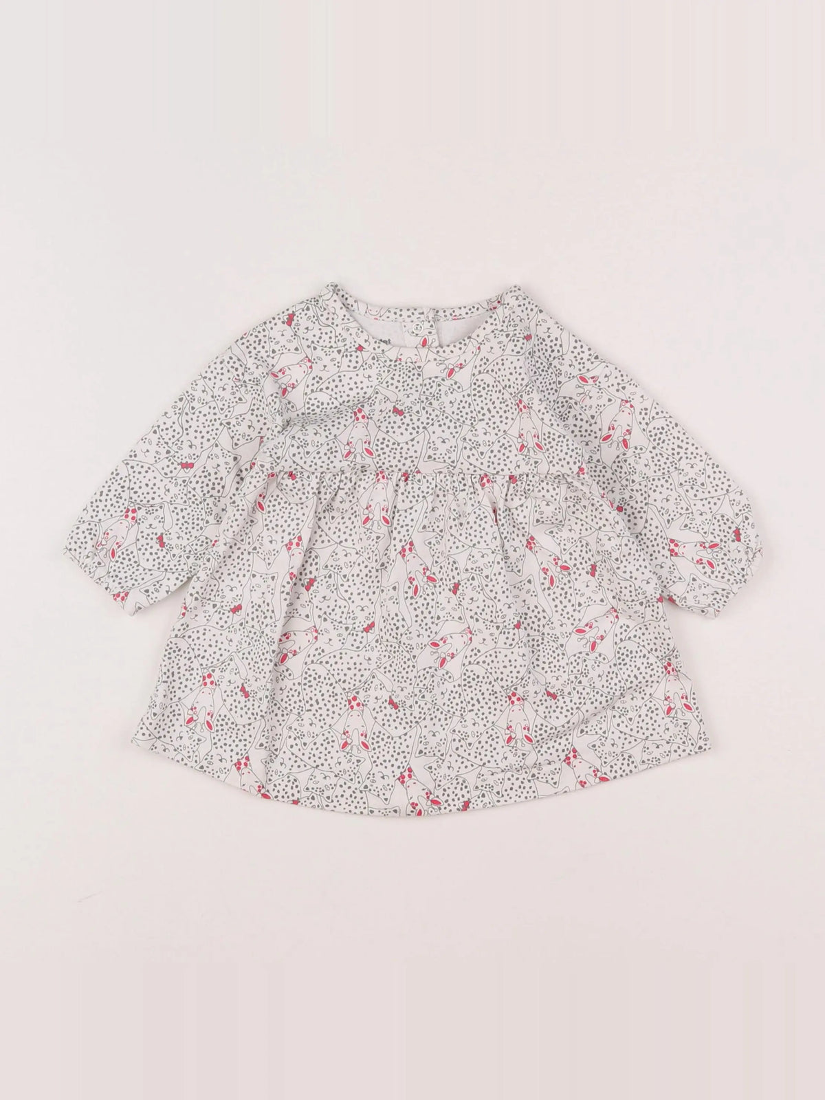 Vertbaudet - robe blanc - 6 mois