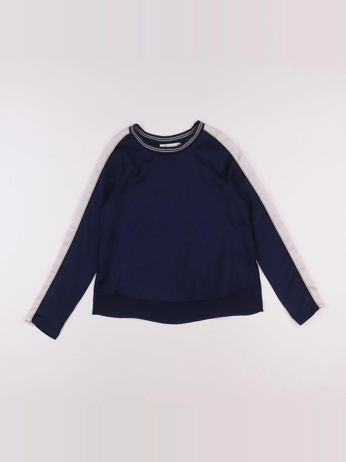 IKKS - blouse bleu, or - 10 ans