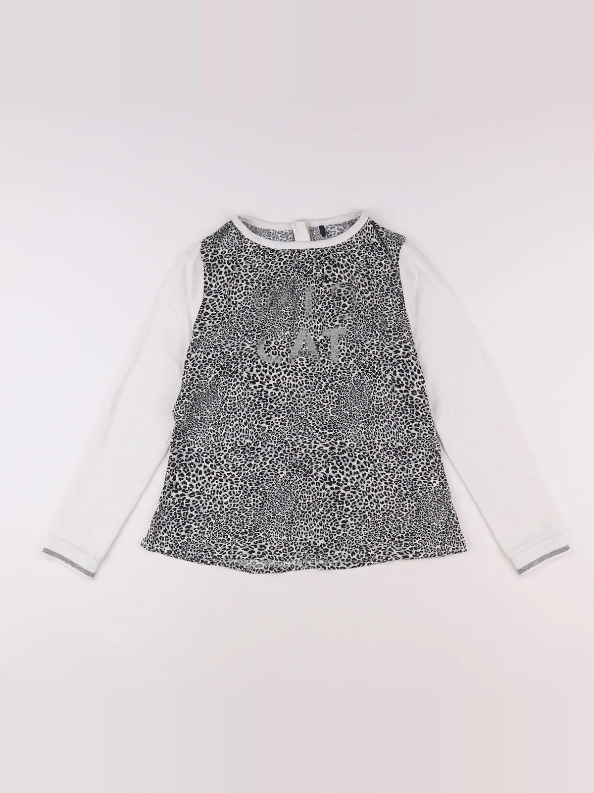 IKKS - tee-shirt blanc, noir - 12 ans