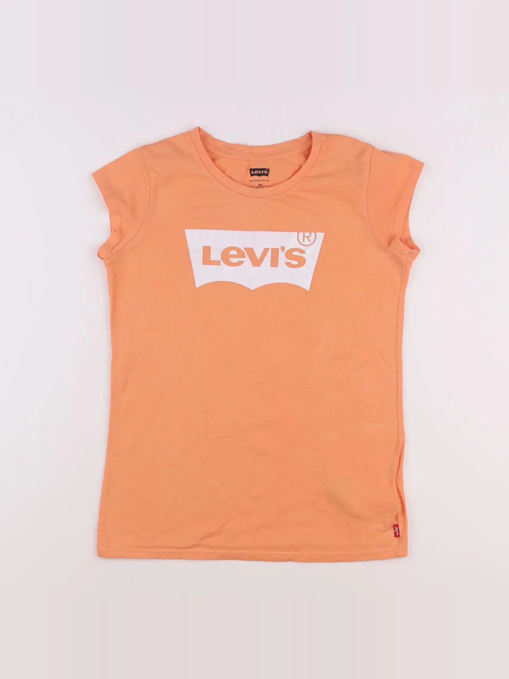 Levi's - tee-shirt orange, or - 12 ans