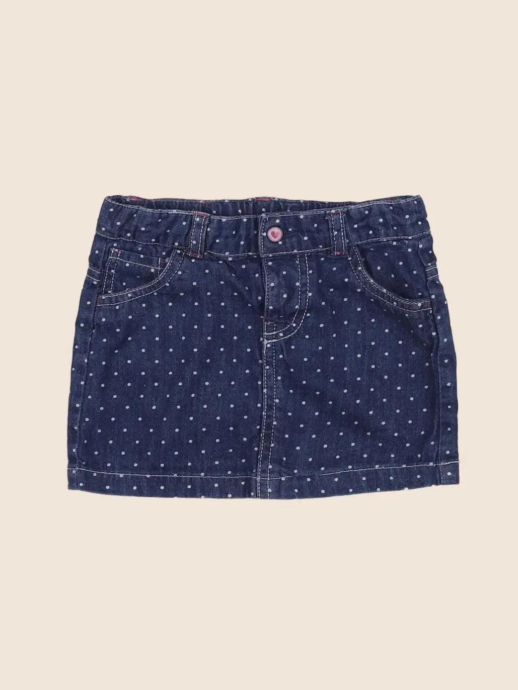 Vertbaudet - jupe bleu - 18 mois