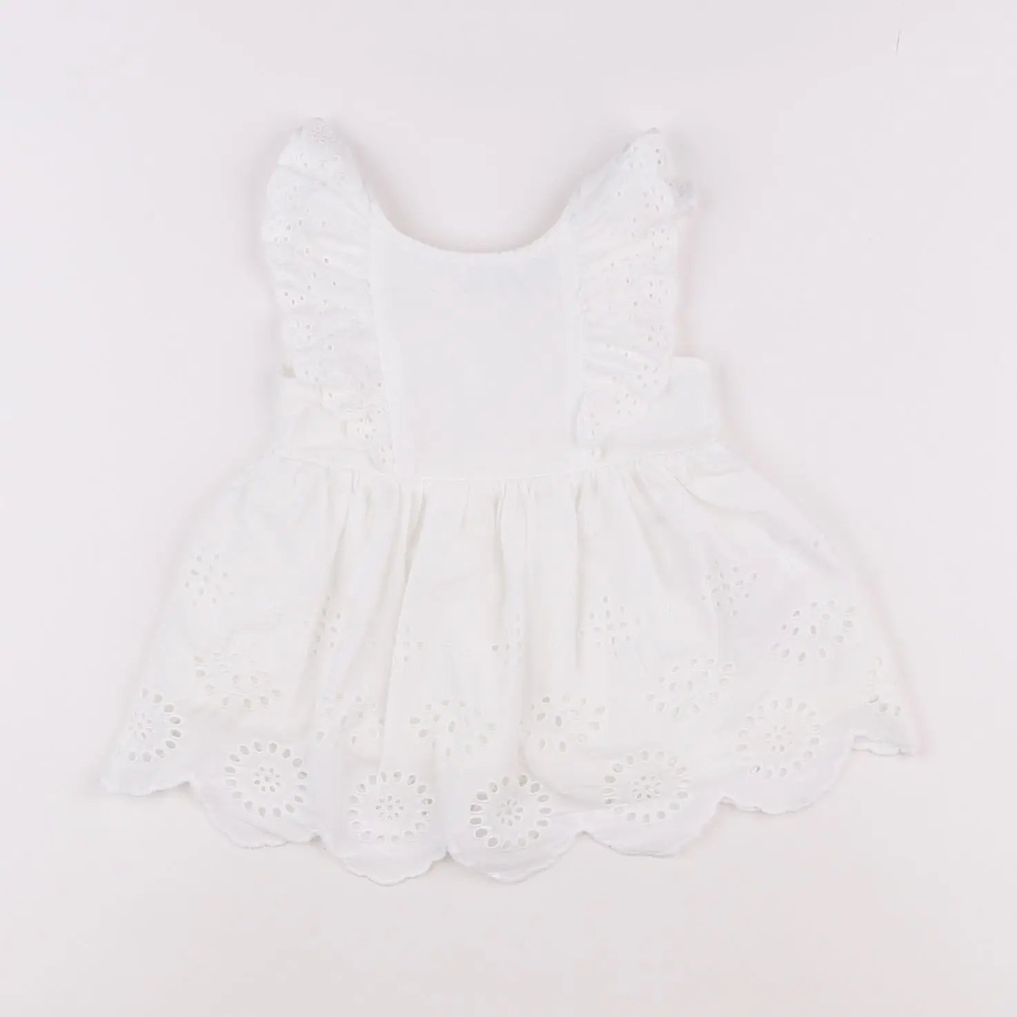 Vertbaudet - robe blanc - 6 mois