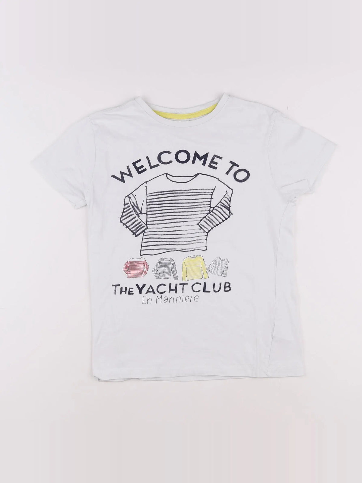 Vertbaudet - tee-shirt blanc - 10 ans