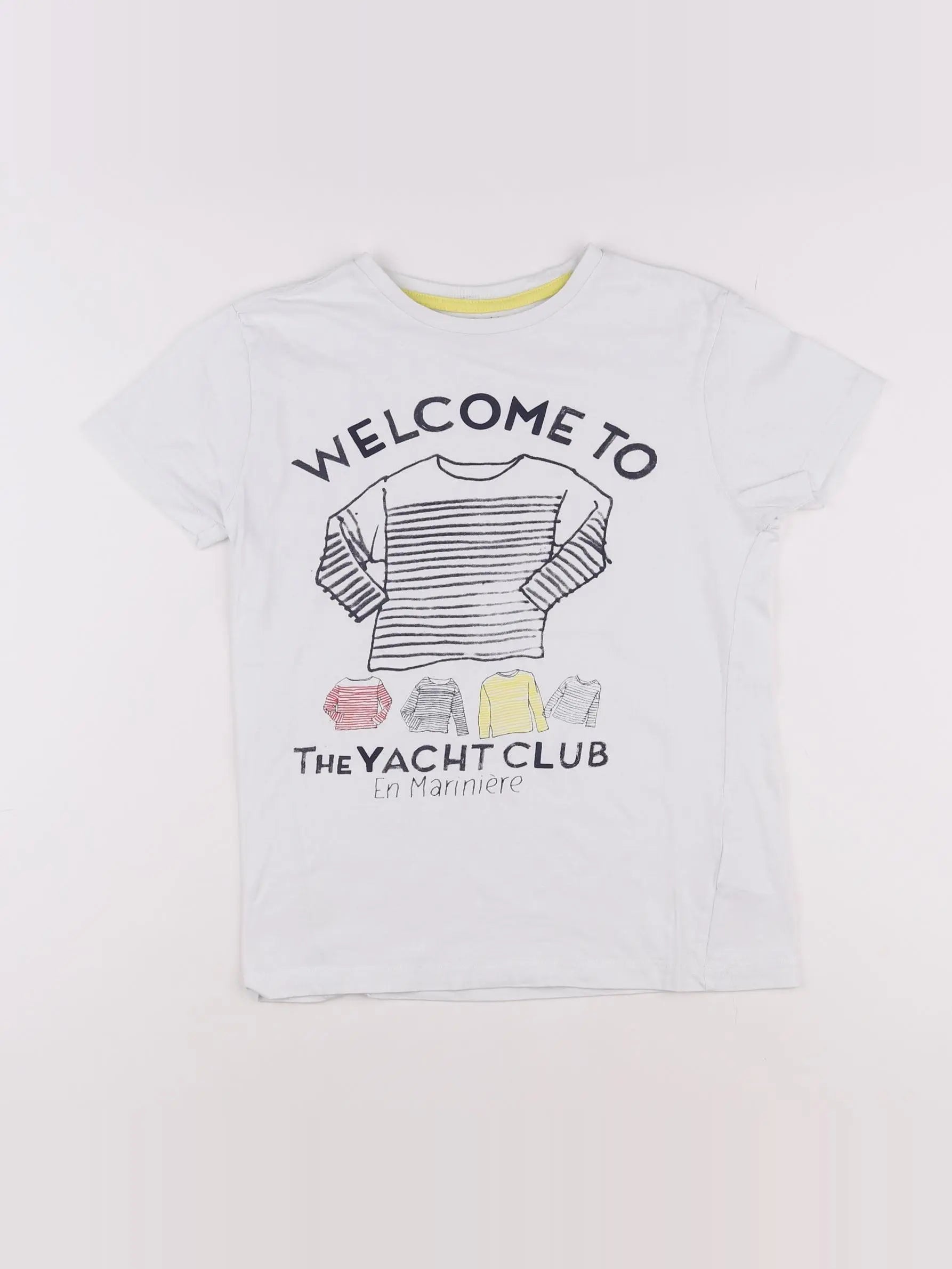 Vertbaudet - tee-shirt blanc - 10 ans