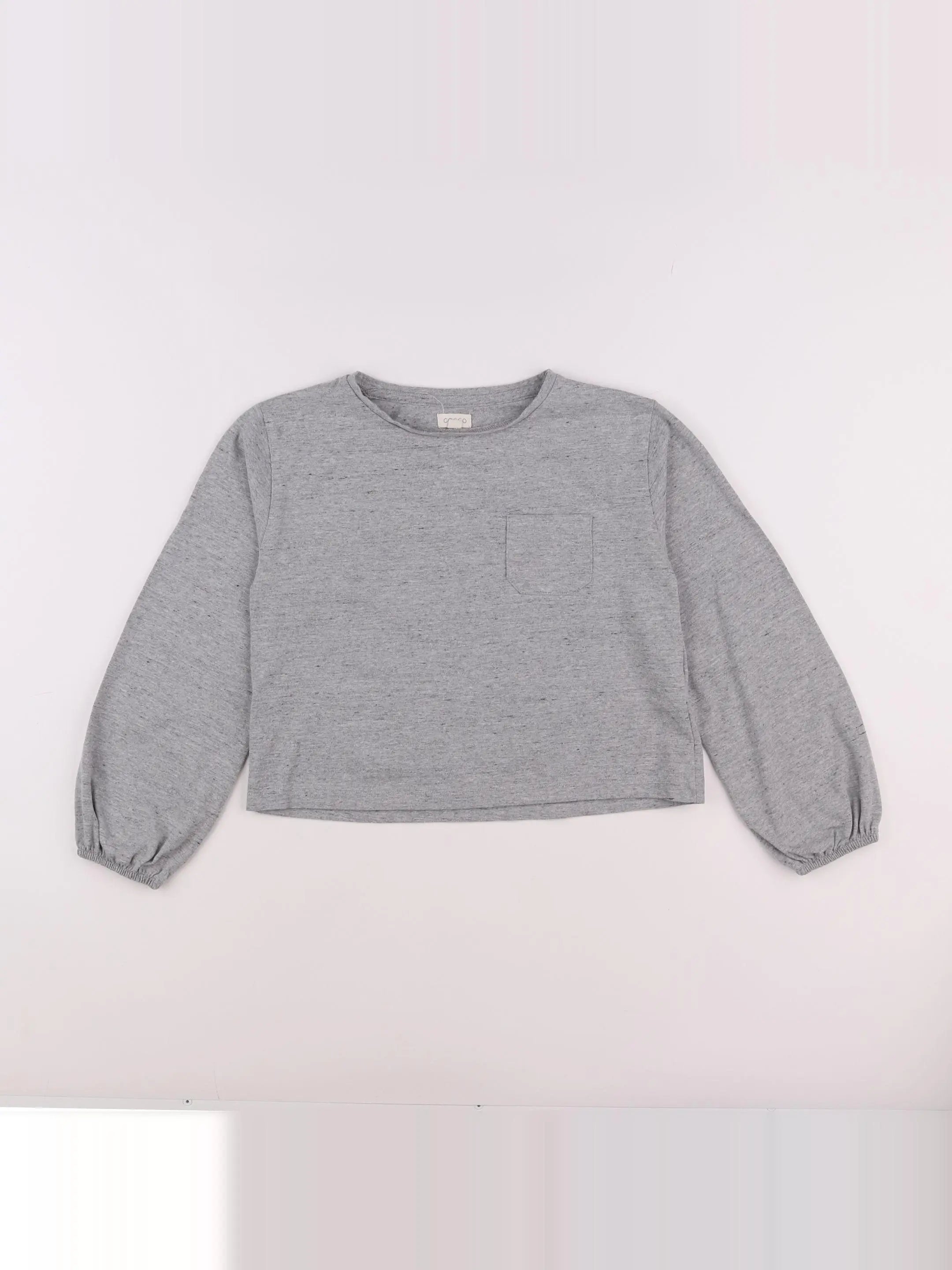 Gocco - tee-shirt gris - 9/10 ans