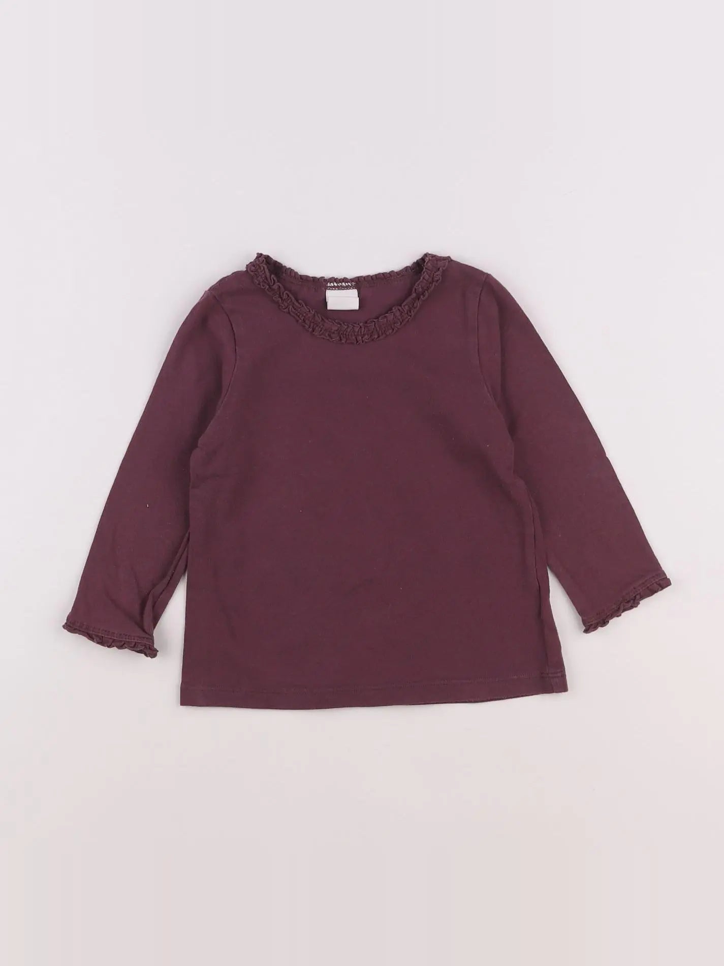 H&M - tee-shirt violet - 9/12 mois