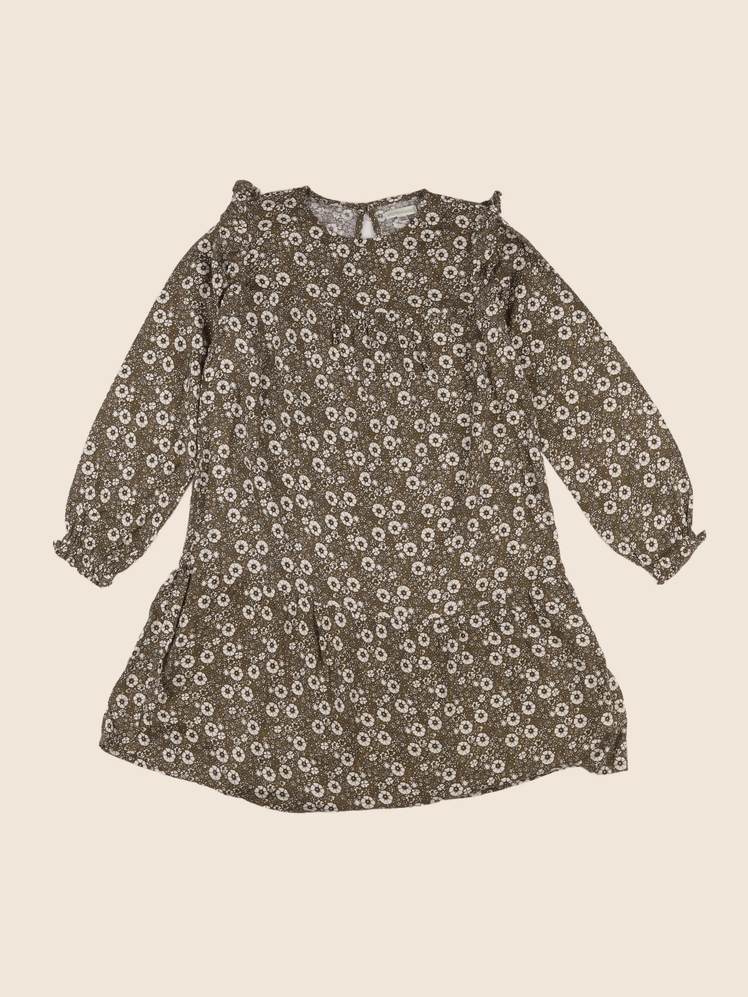 Vertbaudet - robe vert - 10 ans