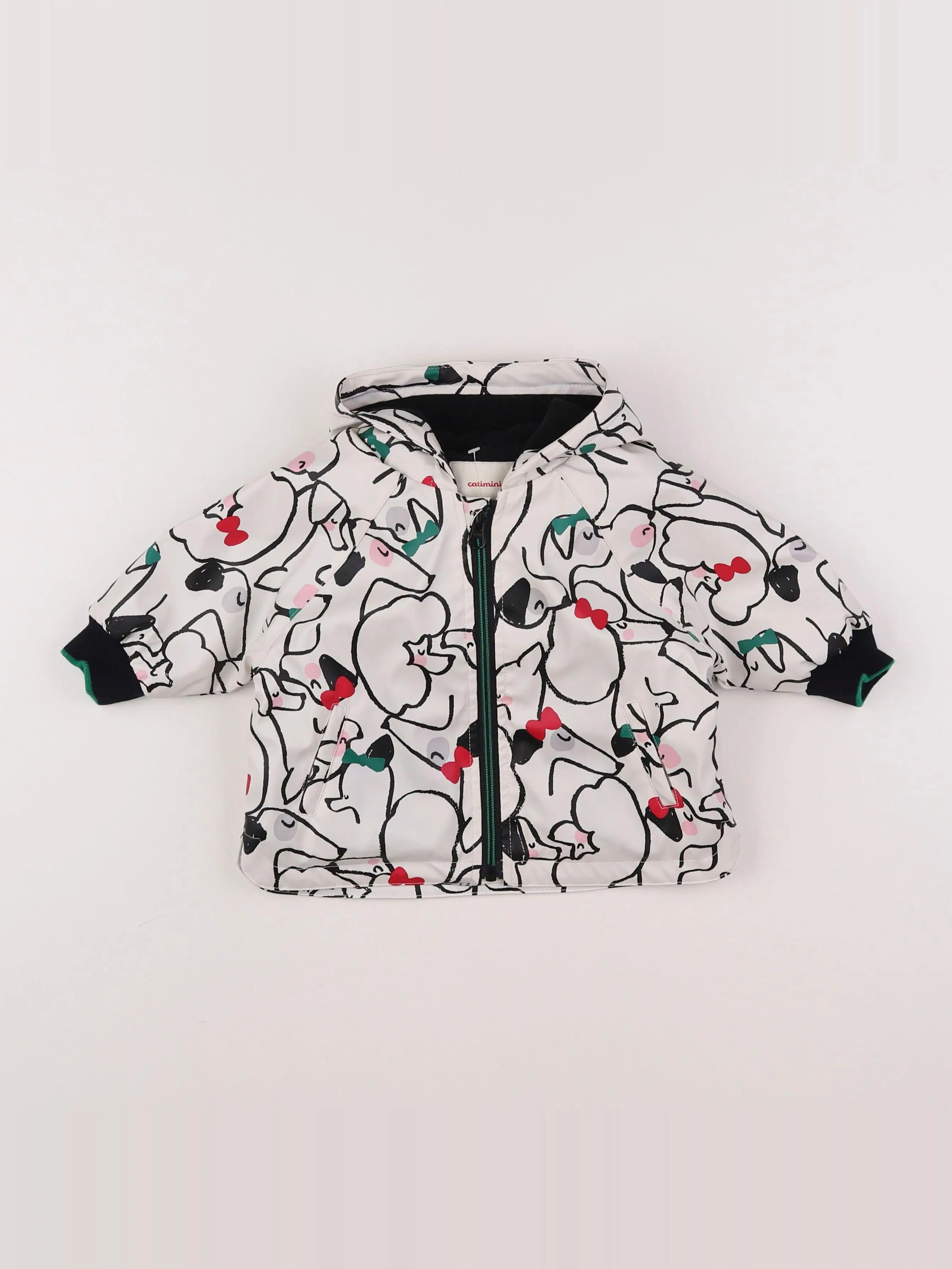 Catimini - imperméable blanc - 6 mois