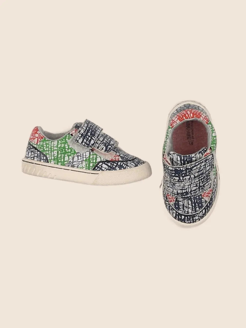 Zara - baskets multicolore - pointure 18