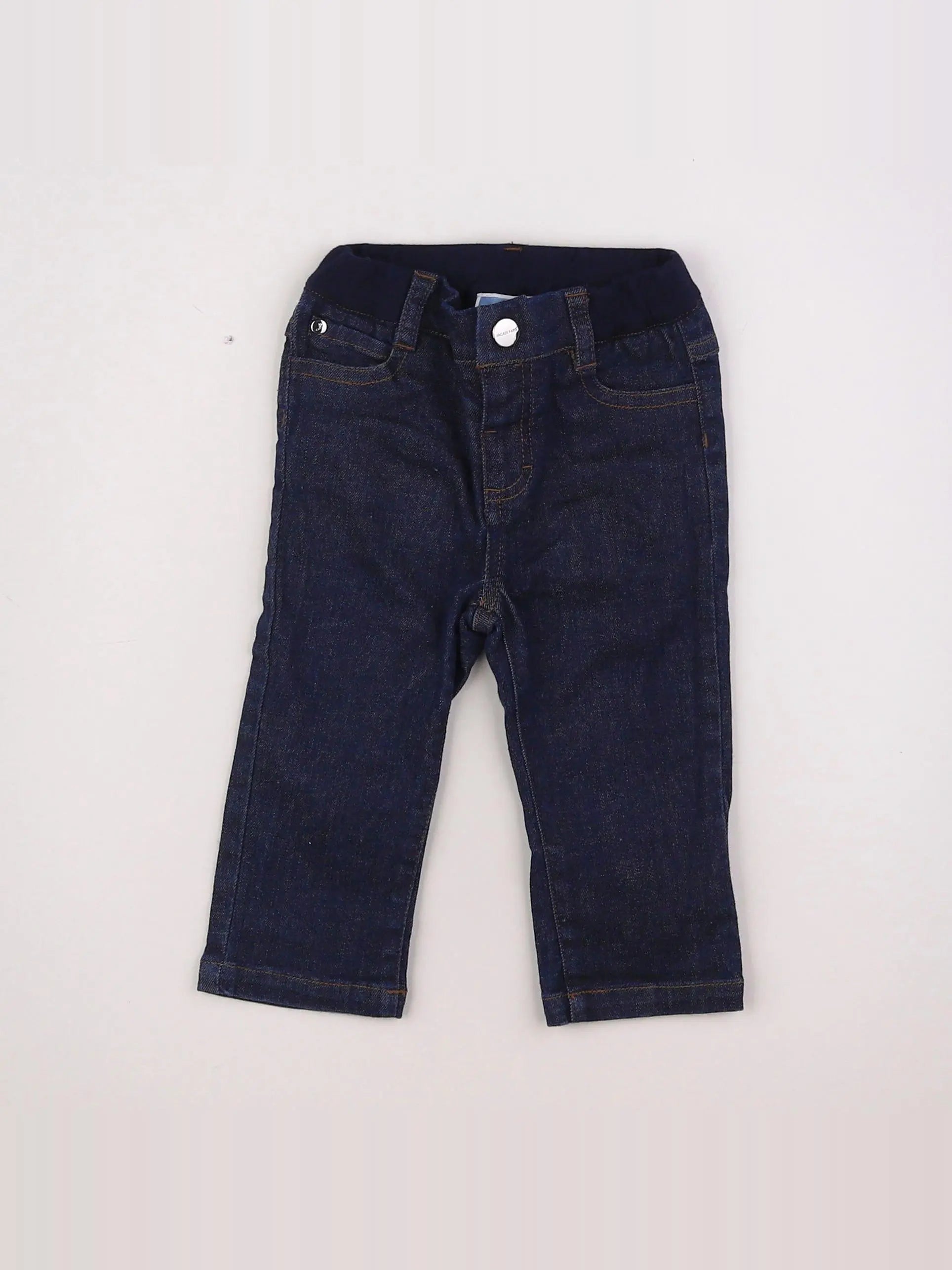 Jacadi - pantalon bleu - 12 mois