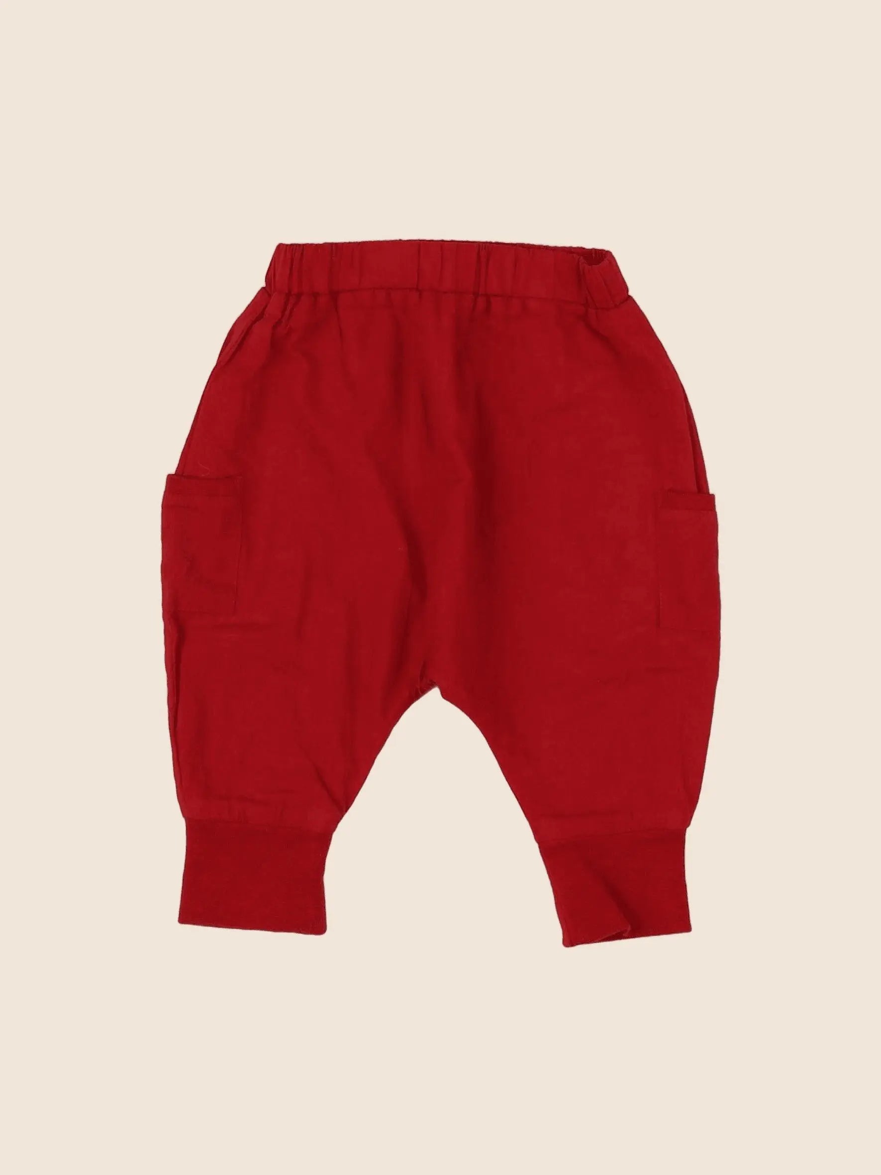 Boutchou - sarouel rouge - 3 mois