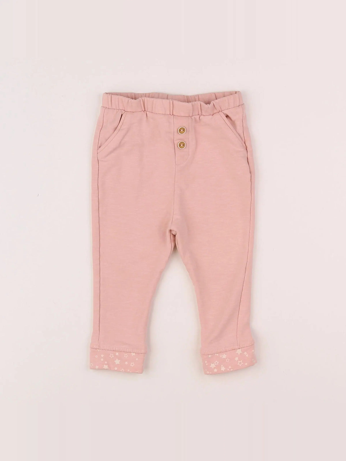 Zara - jegging rose - 9/12 mois