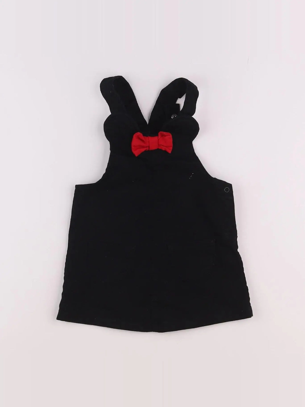 H&M - robe noir - 9/12 mois