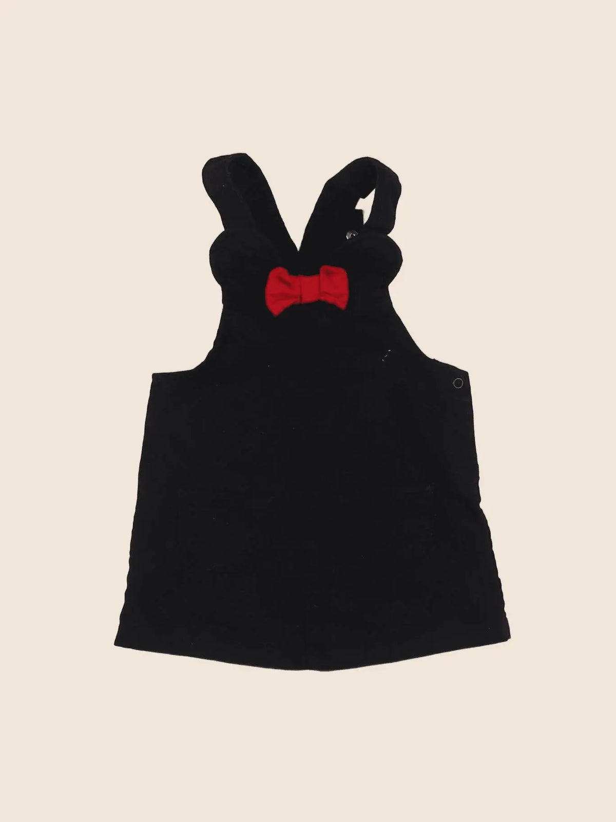 H&M - robe noir - 9/12 mois