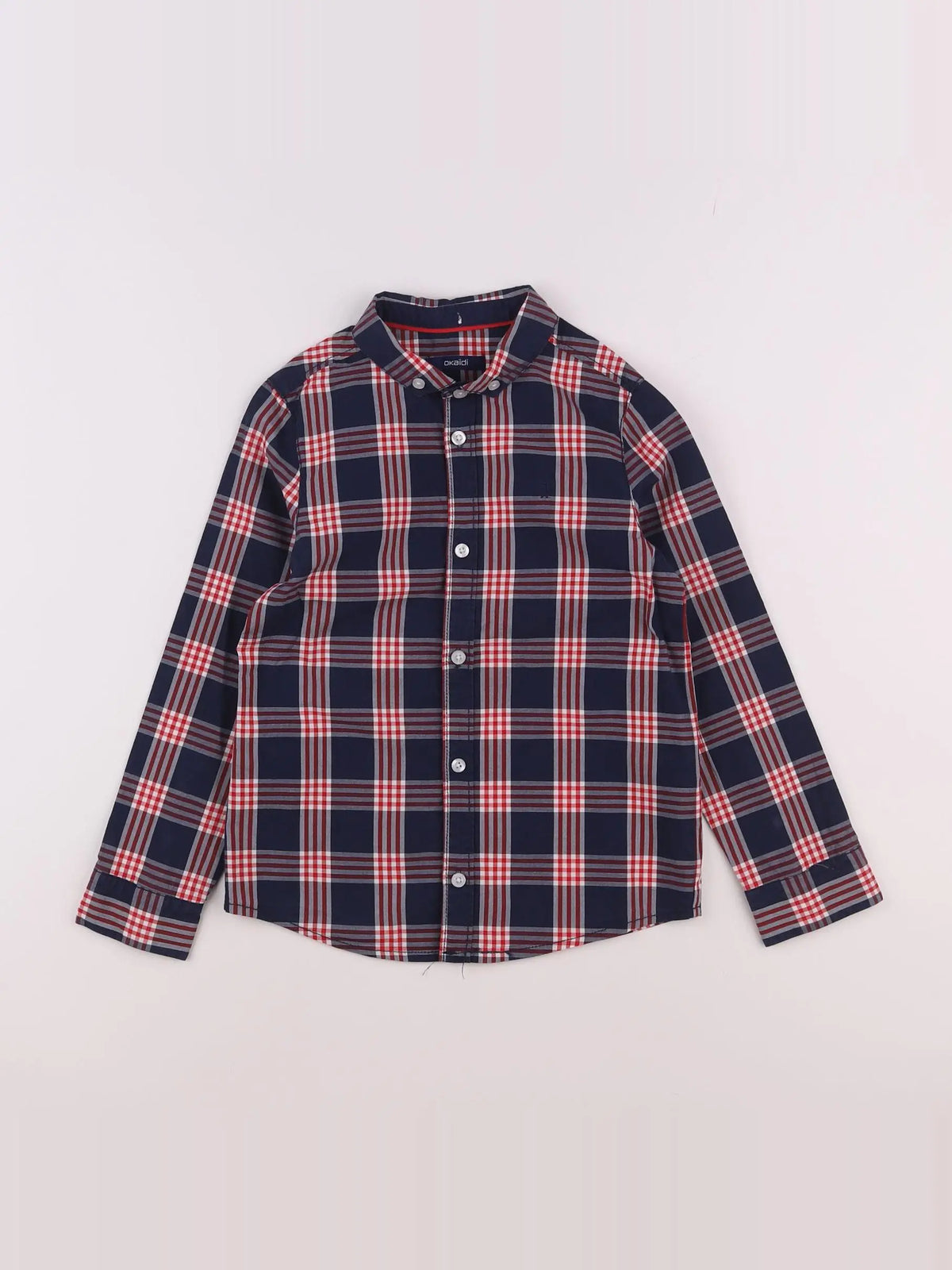 Okaidi - chemise bleu - 6 ans