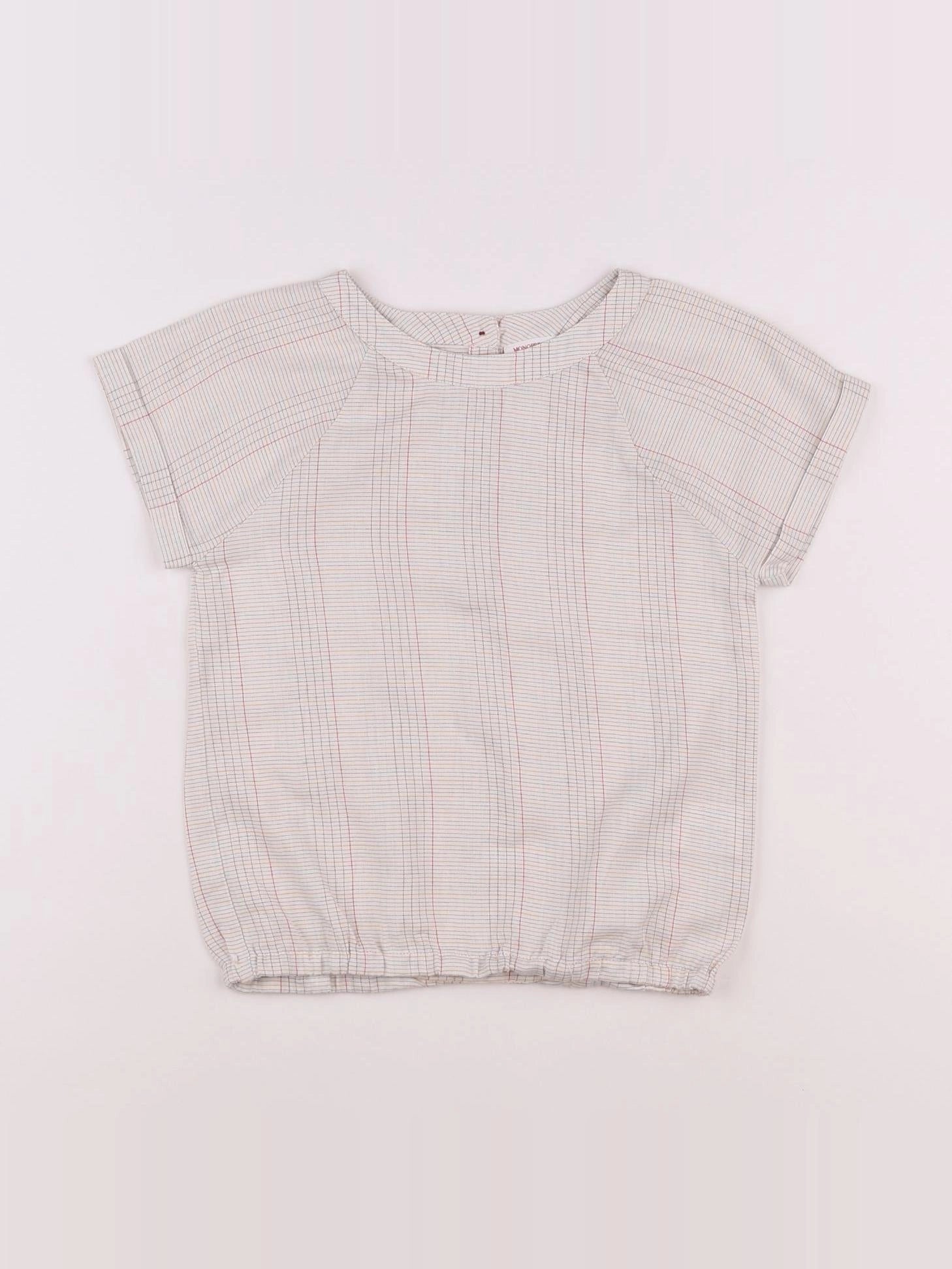 Monoprix - blouse blanc - 6 ans