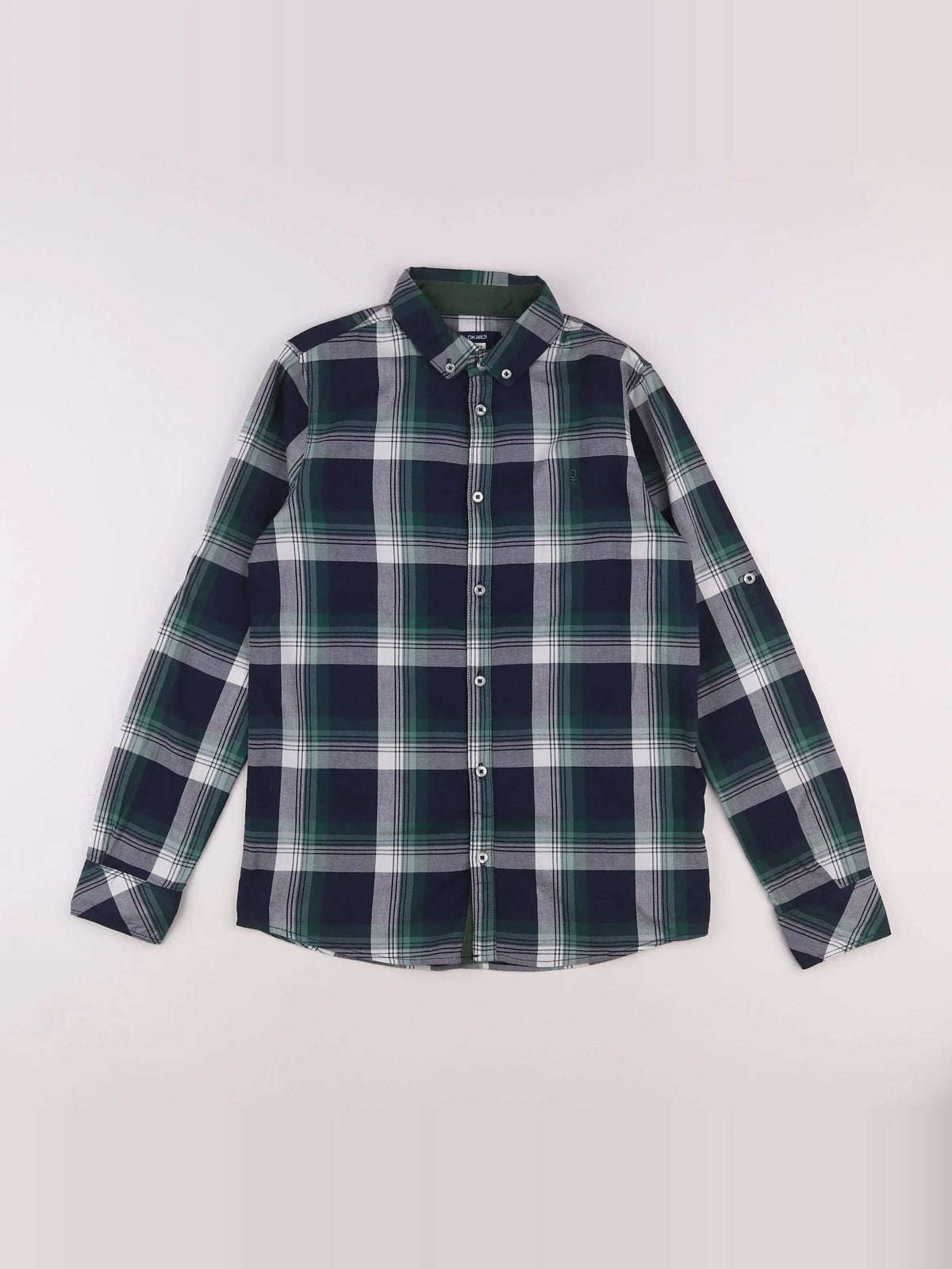 Okaidi - chemise bleu - 12 ans