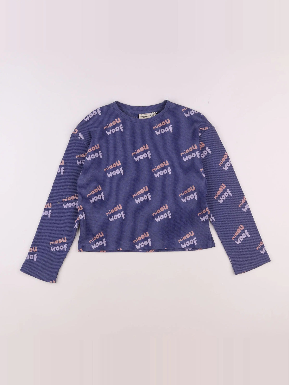 Maison Tadaboum - tee-shirt bleu - 8/9 ans