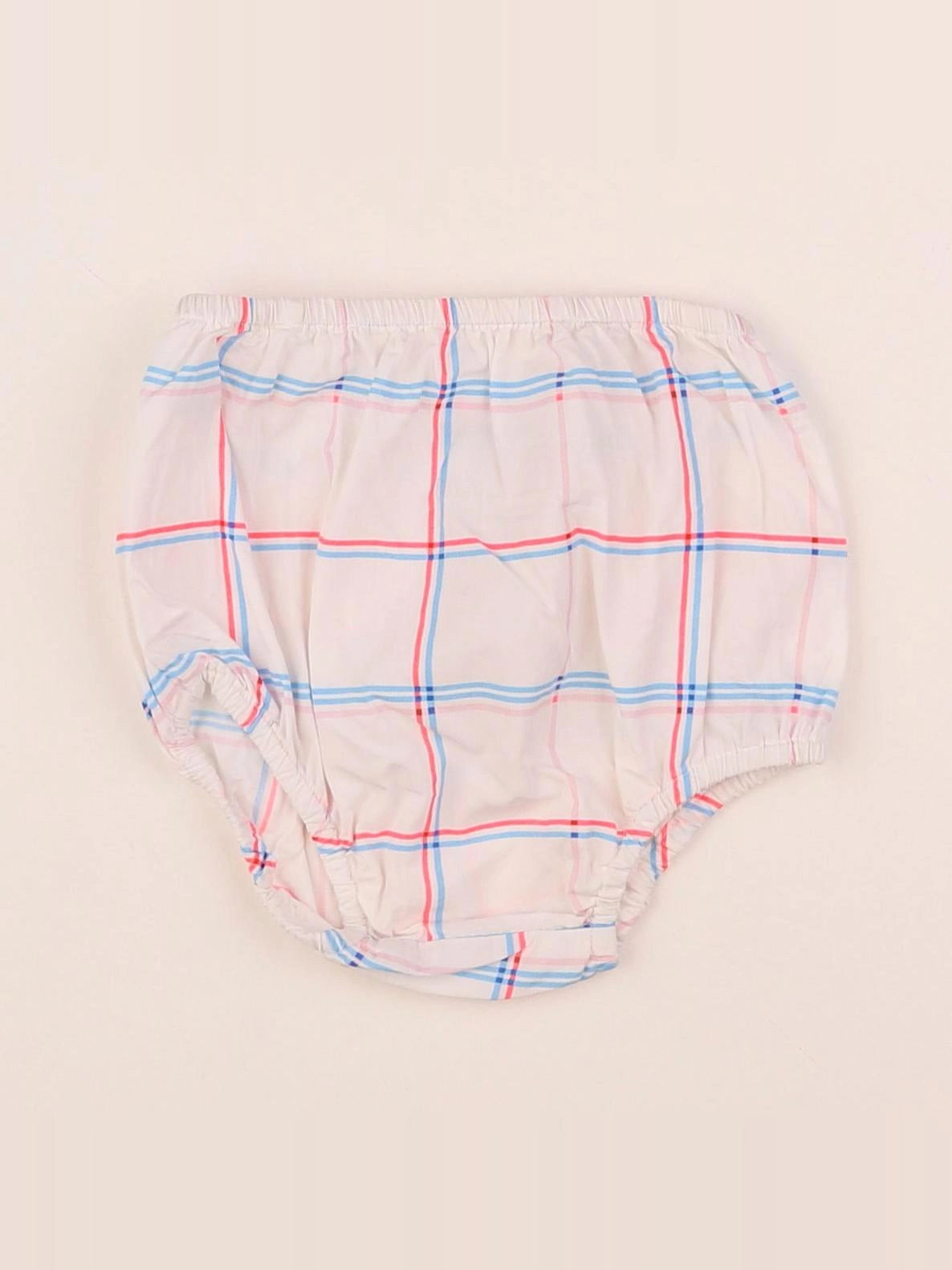 Jacadi - bloomer blanc, bleu, rose - 18 mois