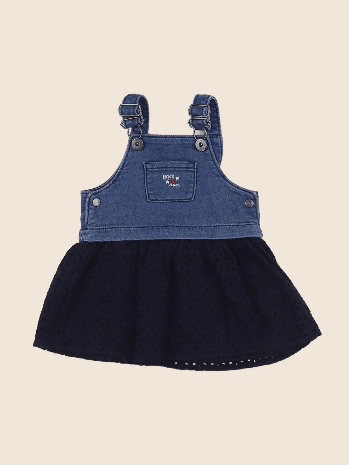 IKKS - robe bleu - 6 mois