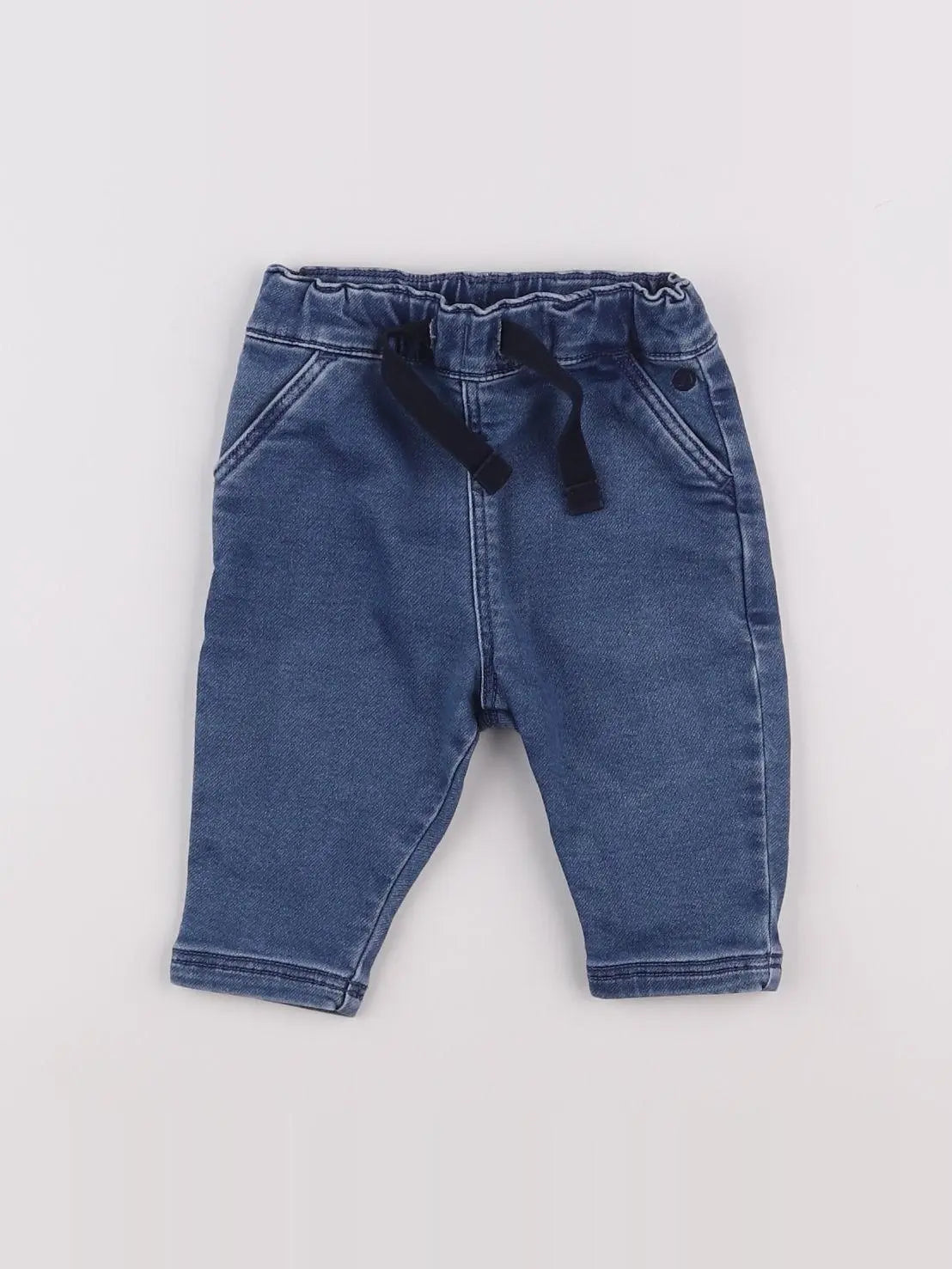 Petit Bateau - jean bleu - 3 mois