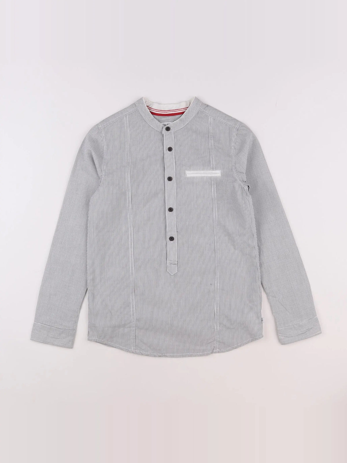 Okaidi - chemise gris - 10 ans
