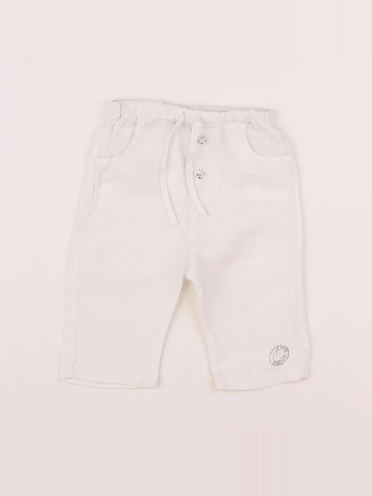 La petite Ourse - pantalon blanc - 6 mois