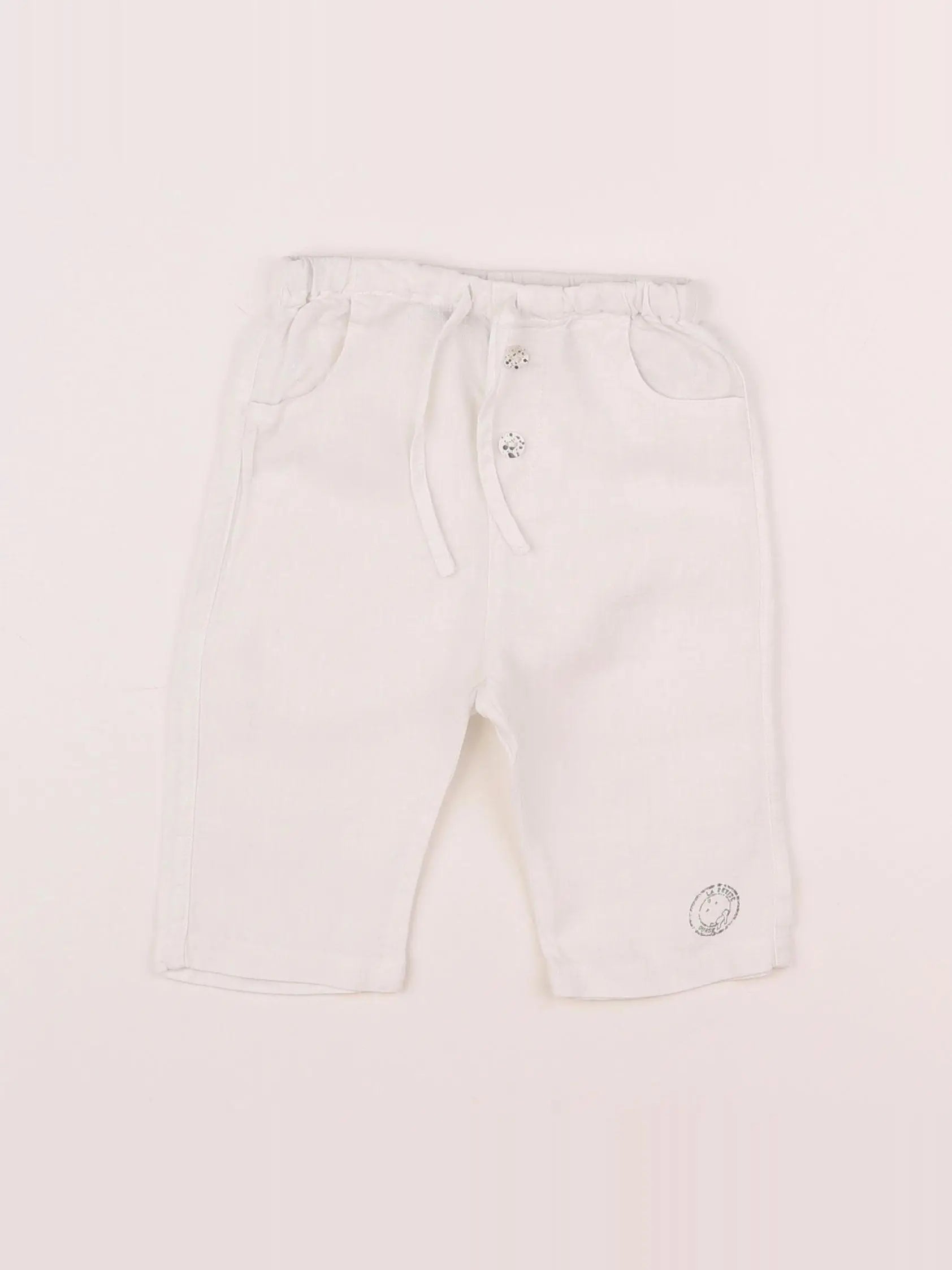 La petite Ourse - pantalon blanc - 6 mois