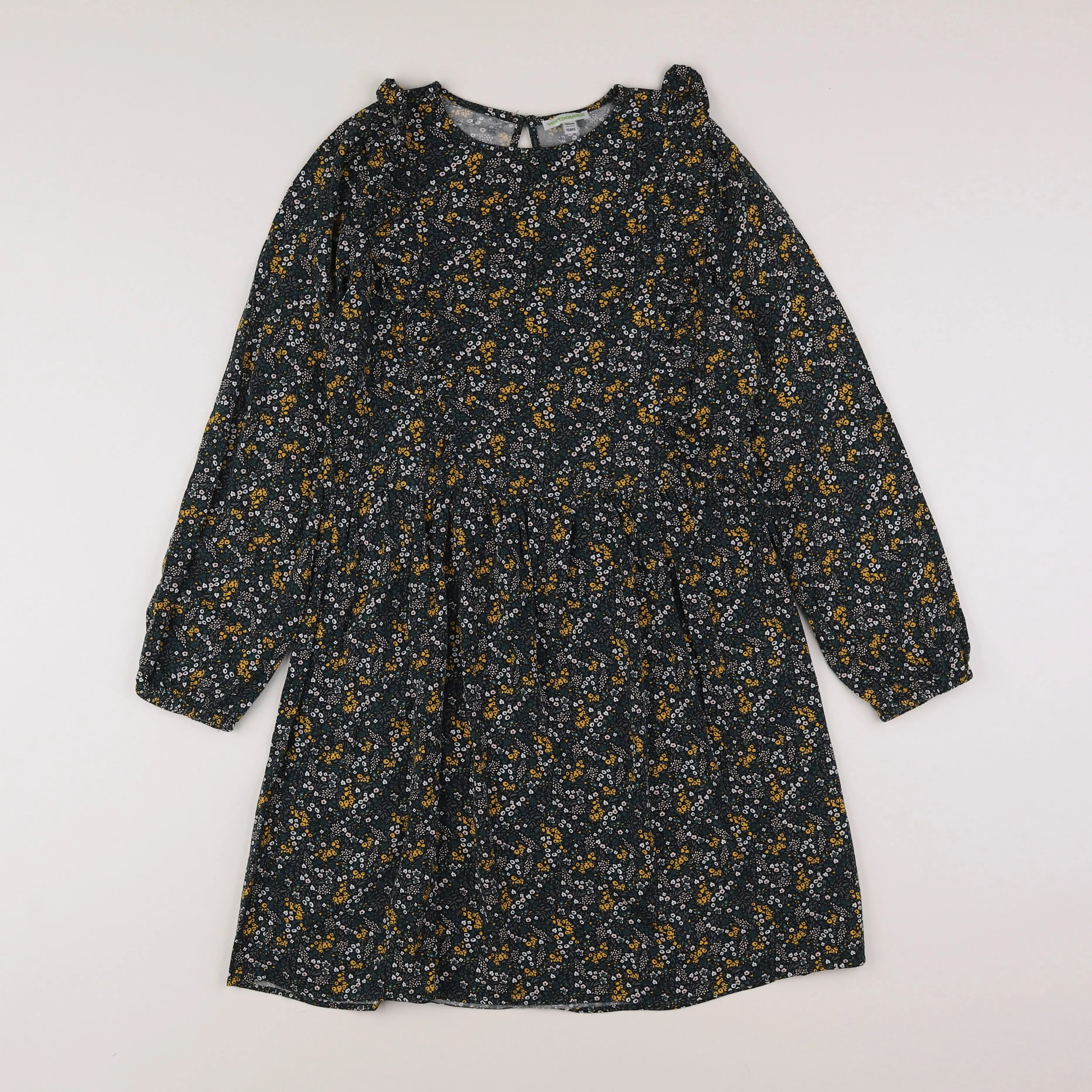 Vertbaudet - robe vert - 12 ans