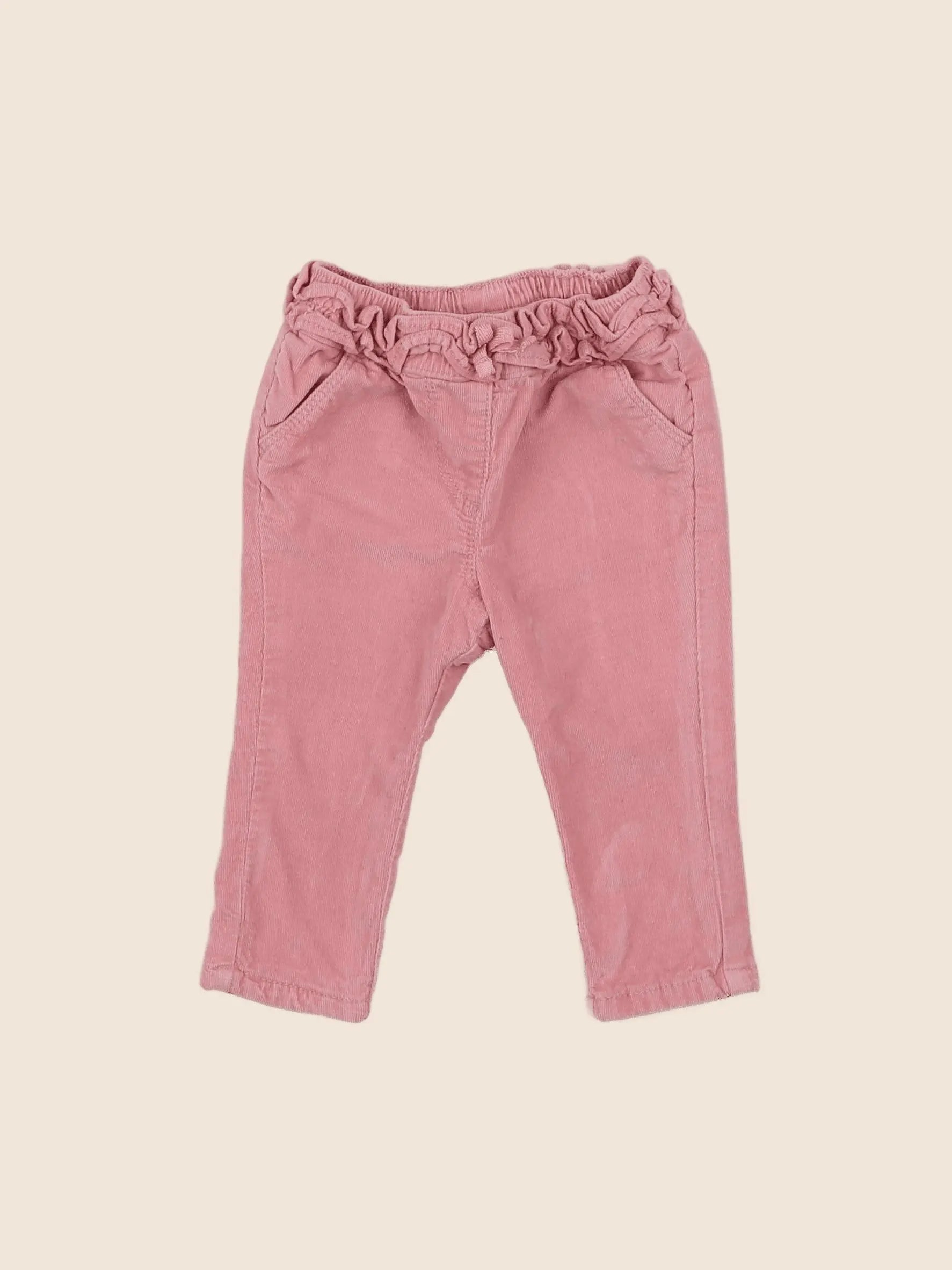 Tape à l'oeil - pantalon rose - 6 mois