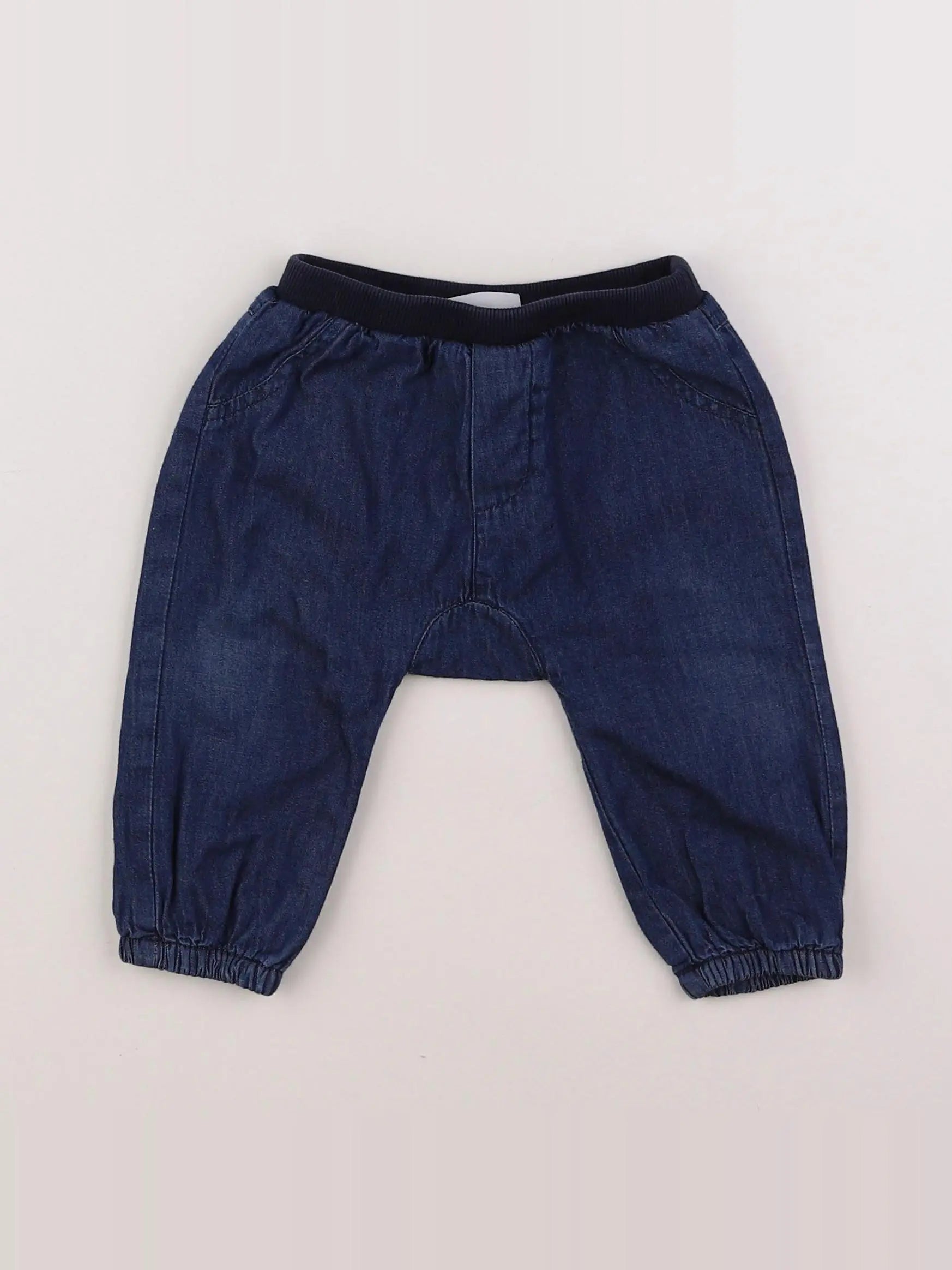 Noukie's - sarouel bleu - 6 mois