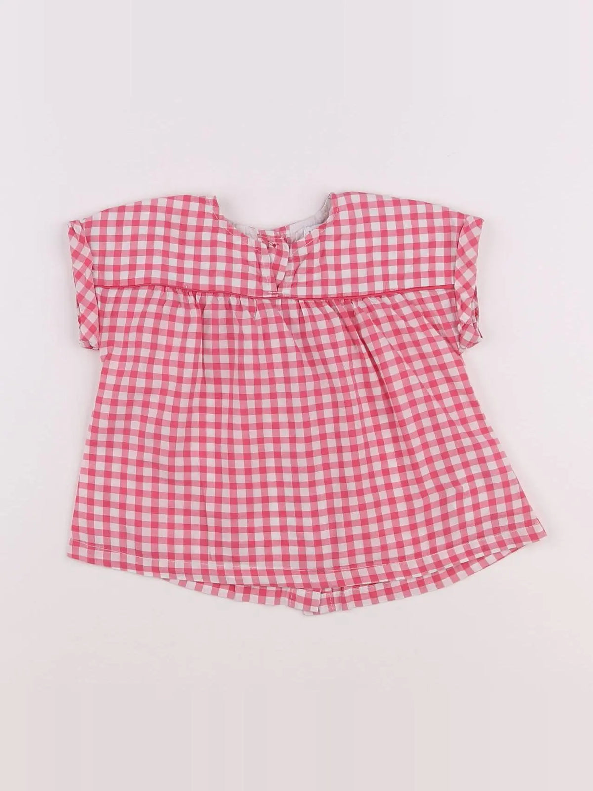 Vertbaudet - blouse rose - 12 mois