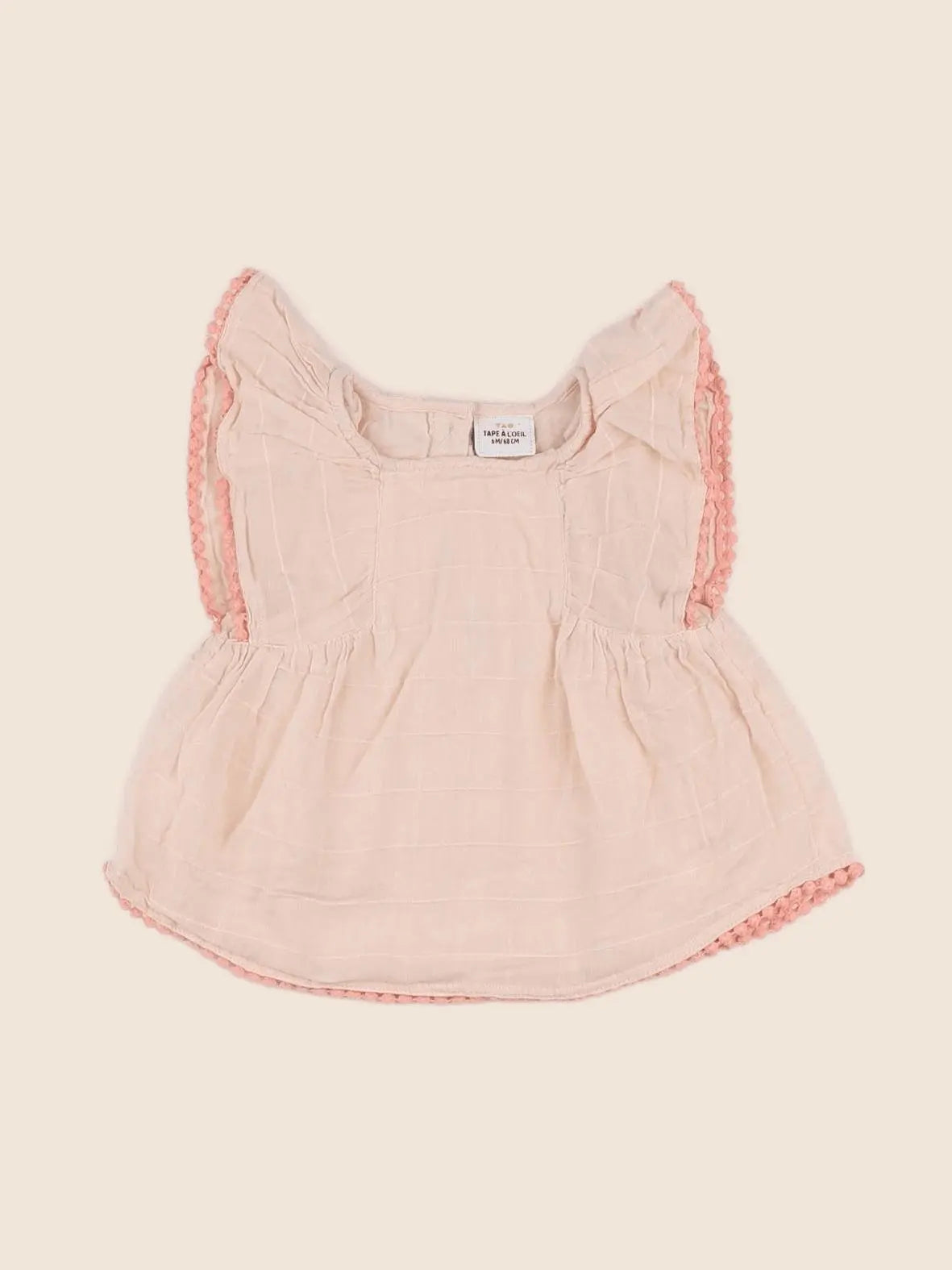 Tape à l'oeil - robe rose - 6 mois