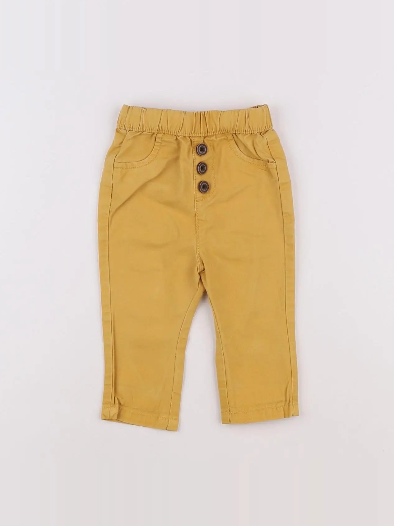 Tape à l'oeil - pantalon jaune - 6 mois