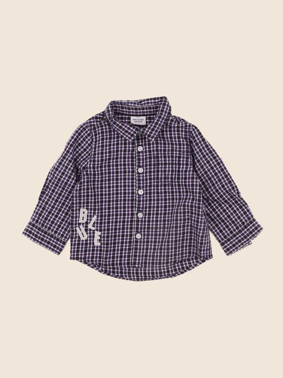 Tape à l'oeil - chemise multicolore - 18 mois