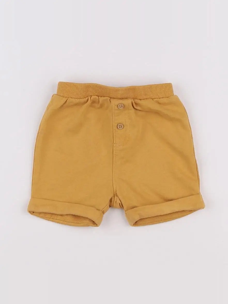 Vertbaudet - short jaune - 3 mois