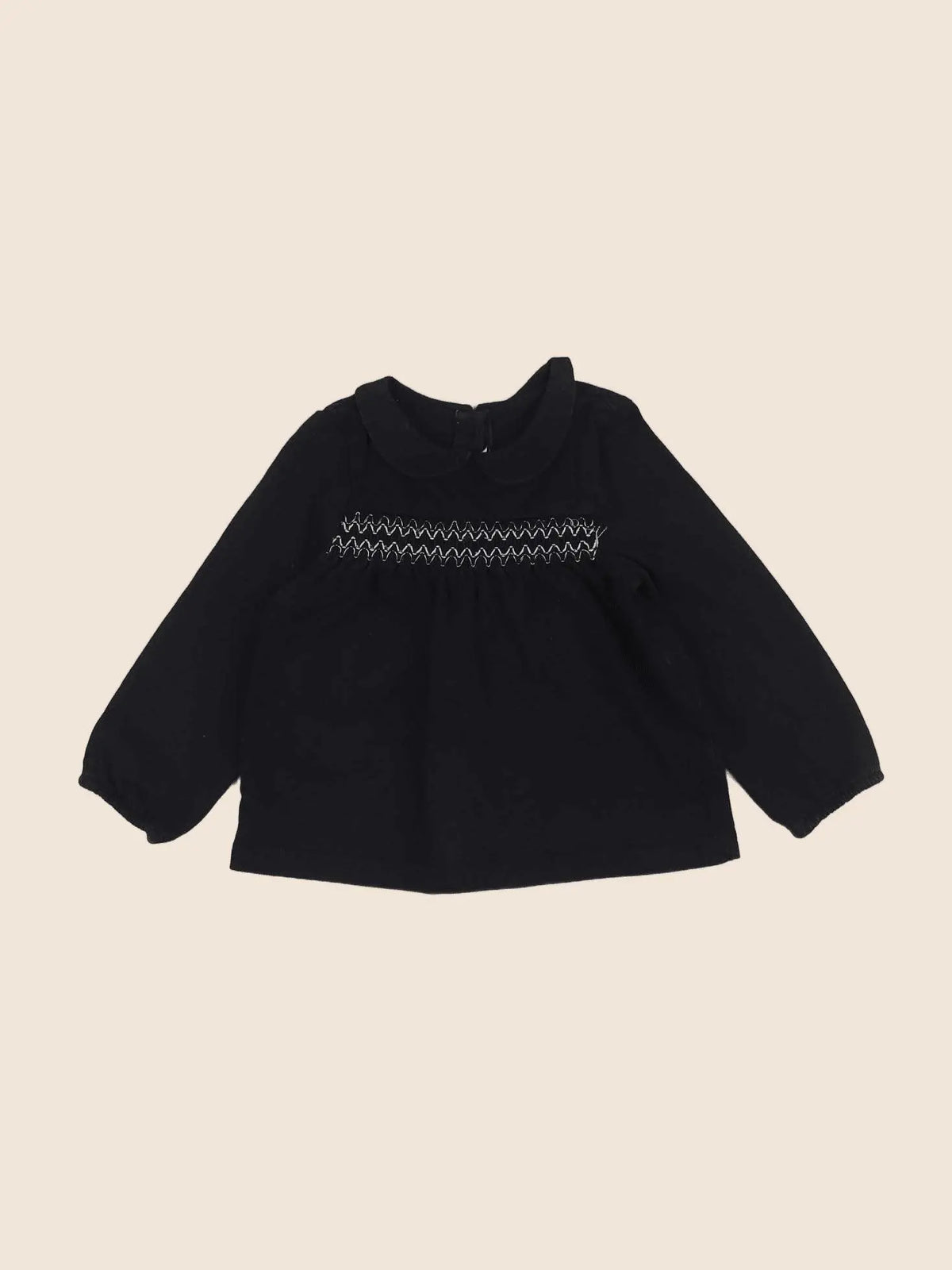 Natalys - tee-shirt bleu - 12 mois
