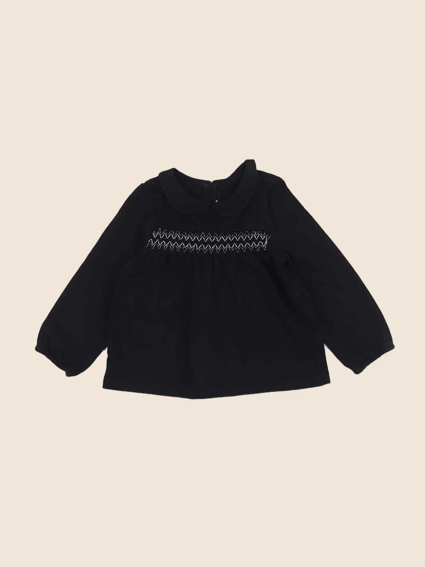 Natalys - tee-shirt bleu - 12 mois