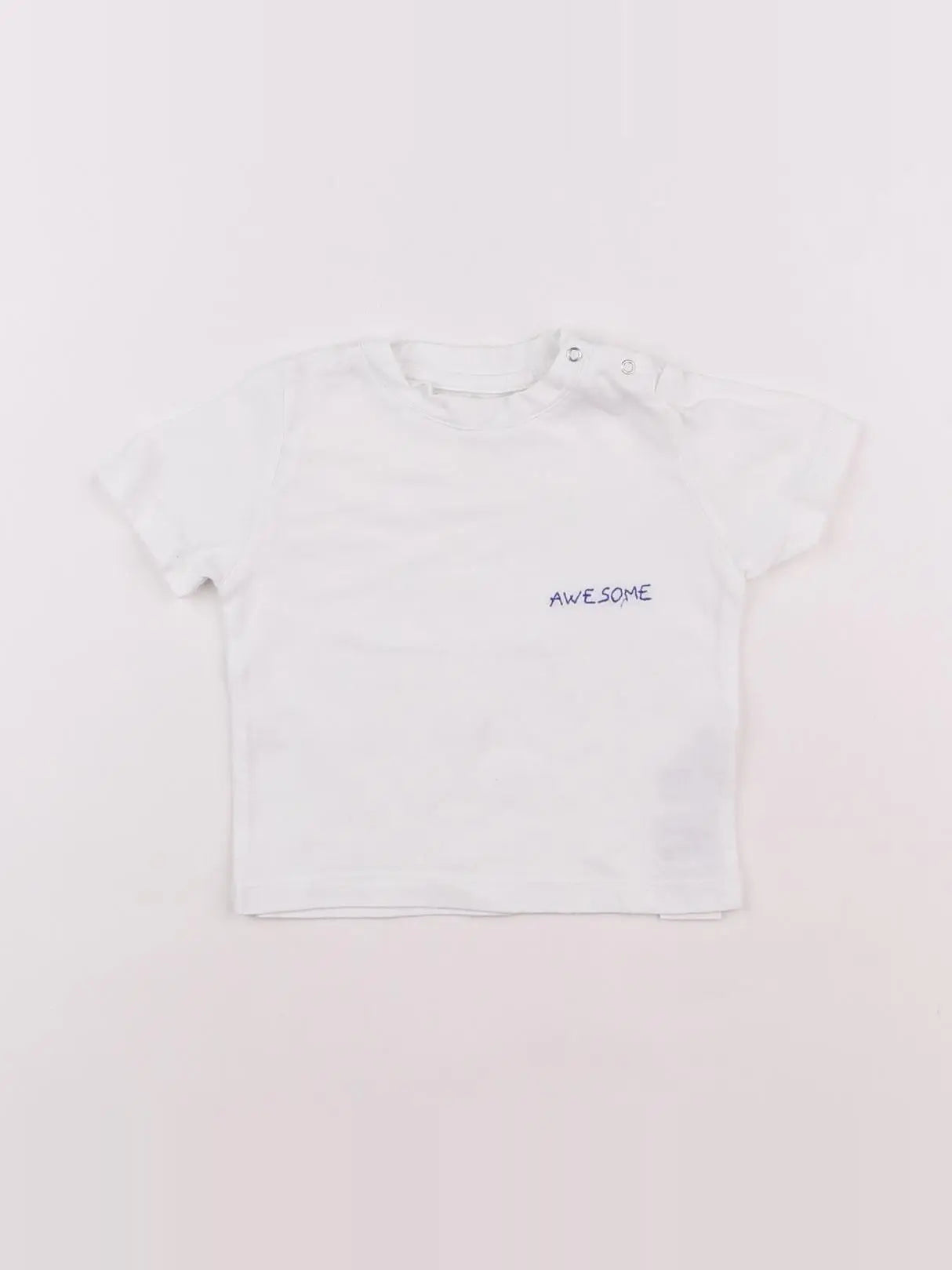 Maison Labiche - tee-shirt blanc - 3/6 mois