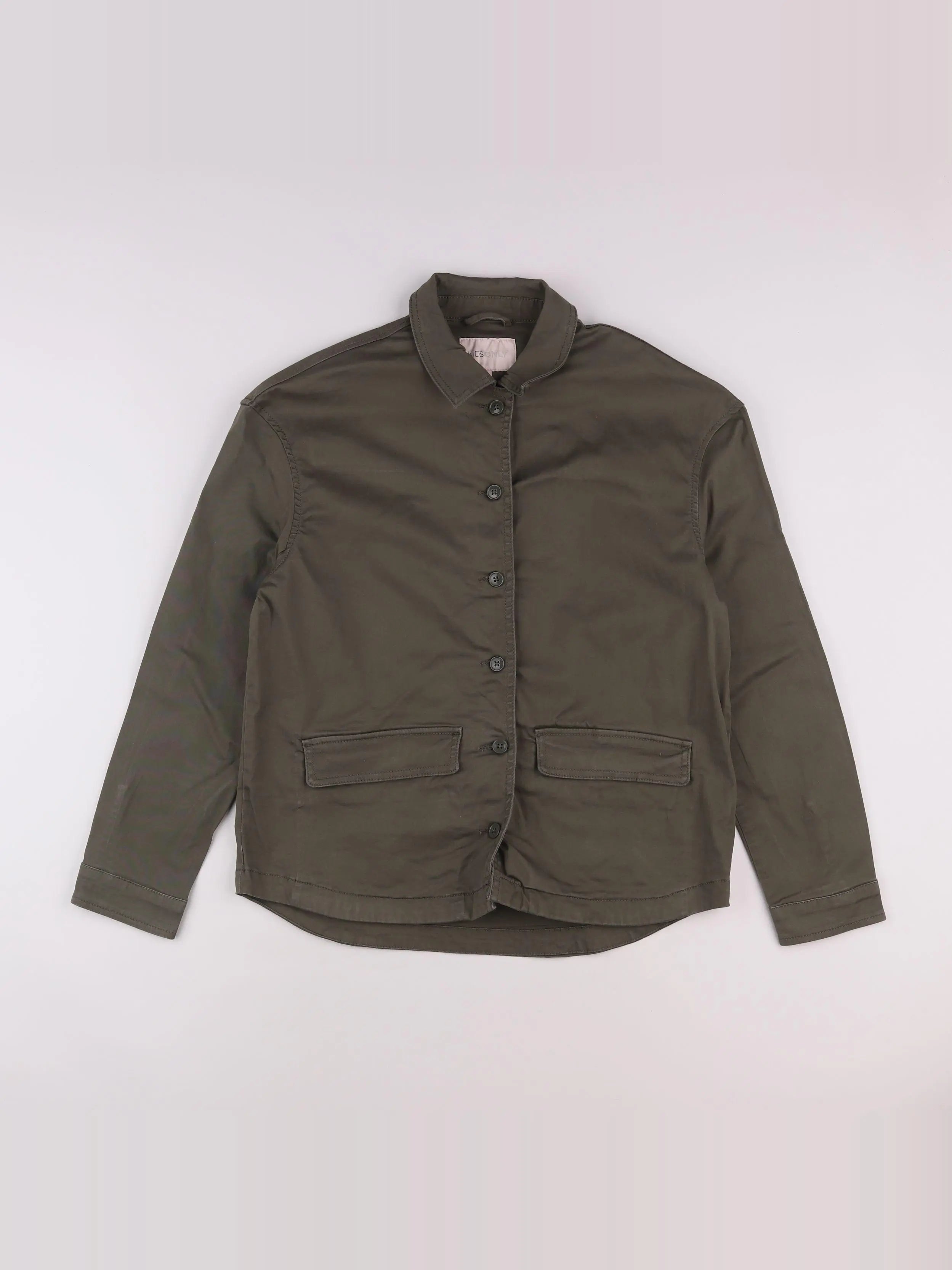 Kids Only - veste imprimé au dos vert - 14 ans