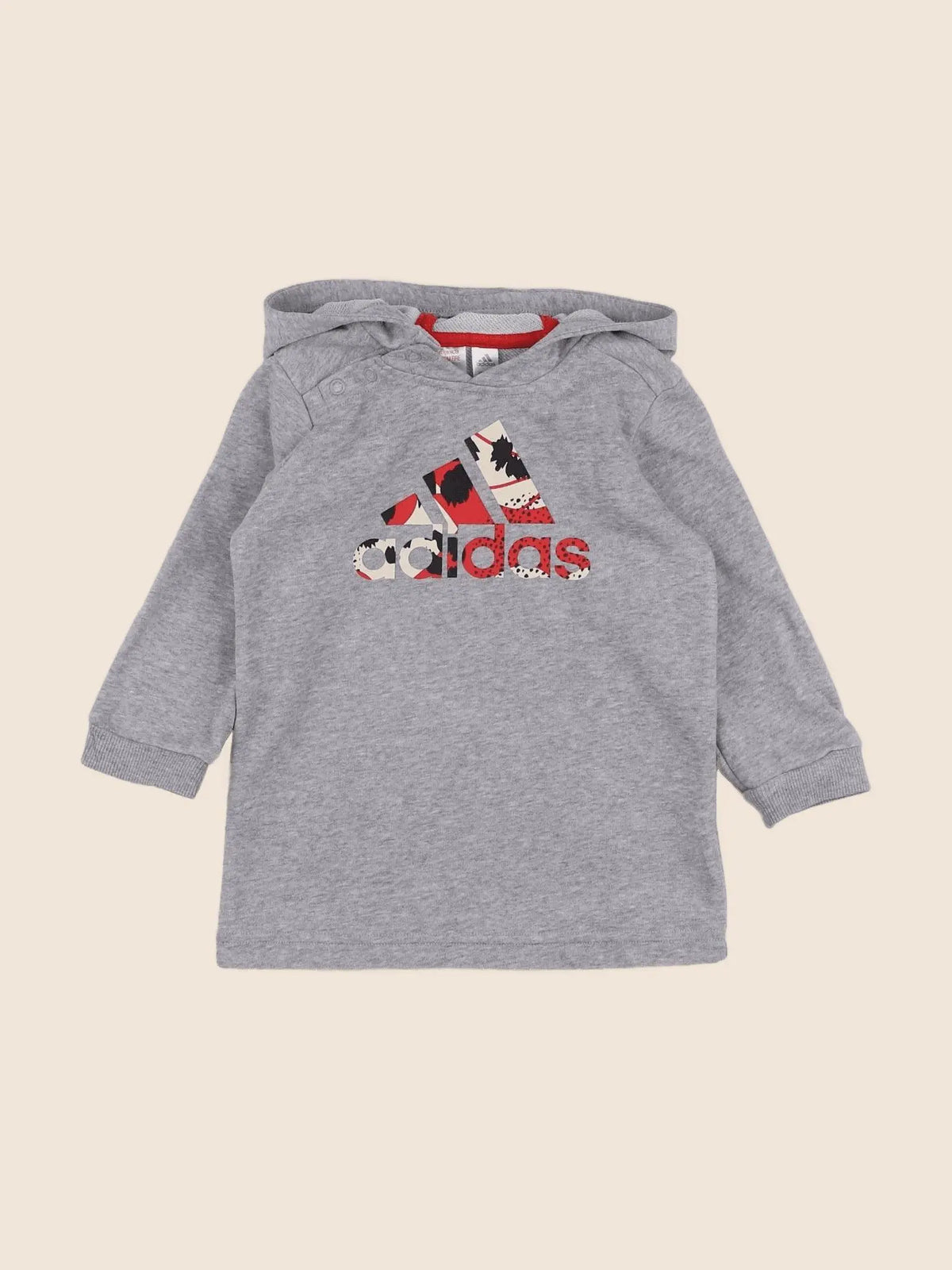 Adidas - robe gris - 9/12 mois
