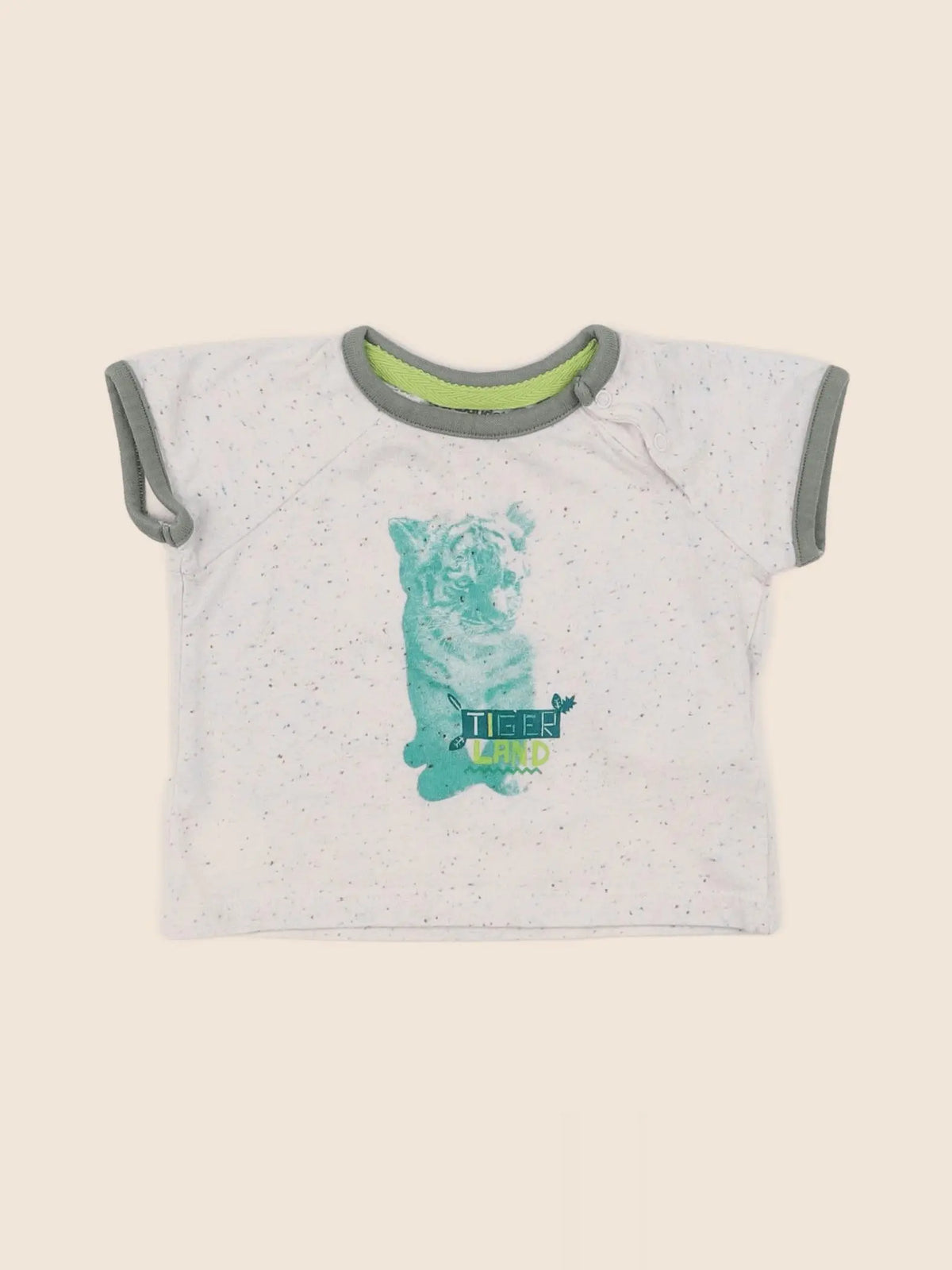 Vertbaudet - tee-shirt vert - 3 mois