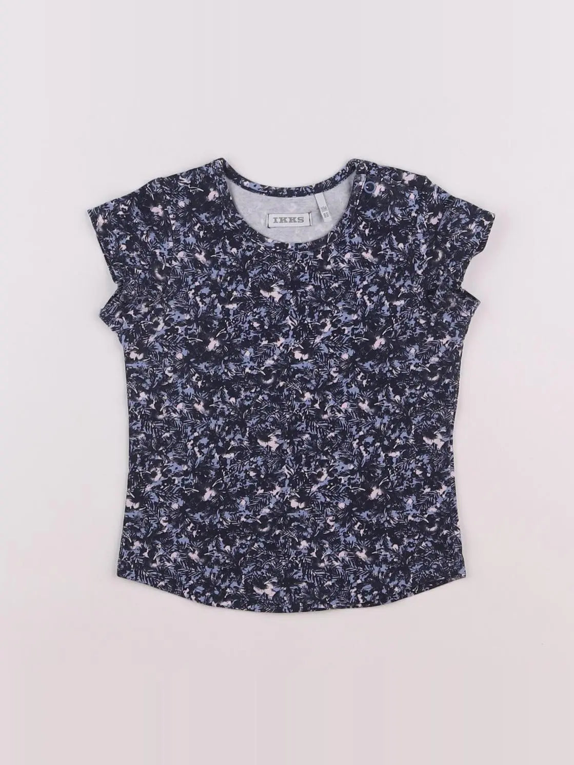IKKS - tee-shirt bleu - 18 mois